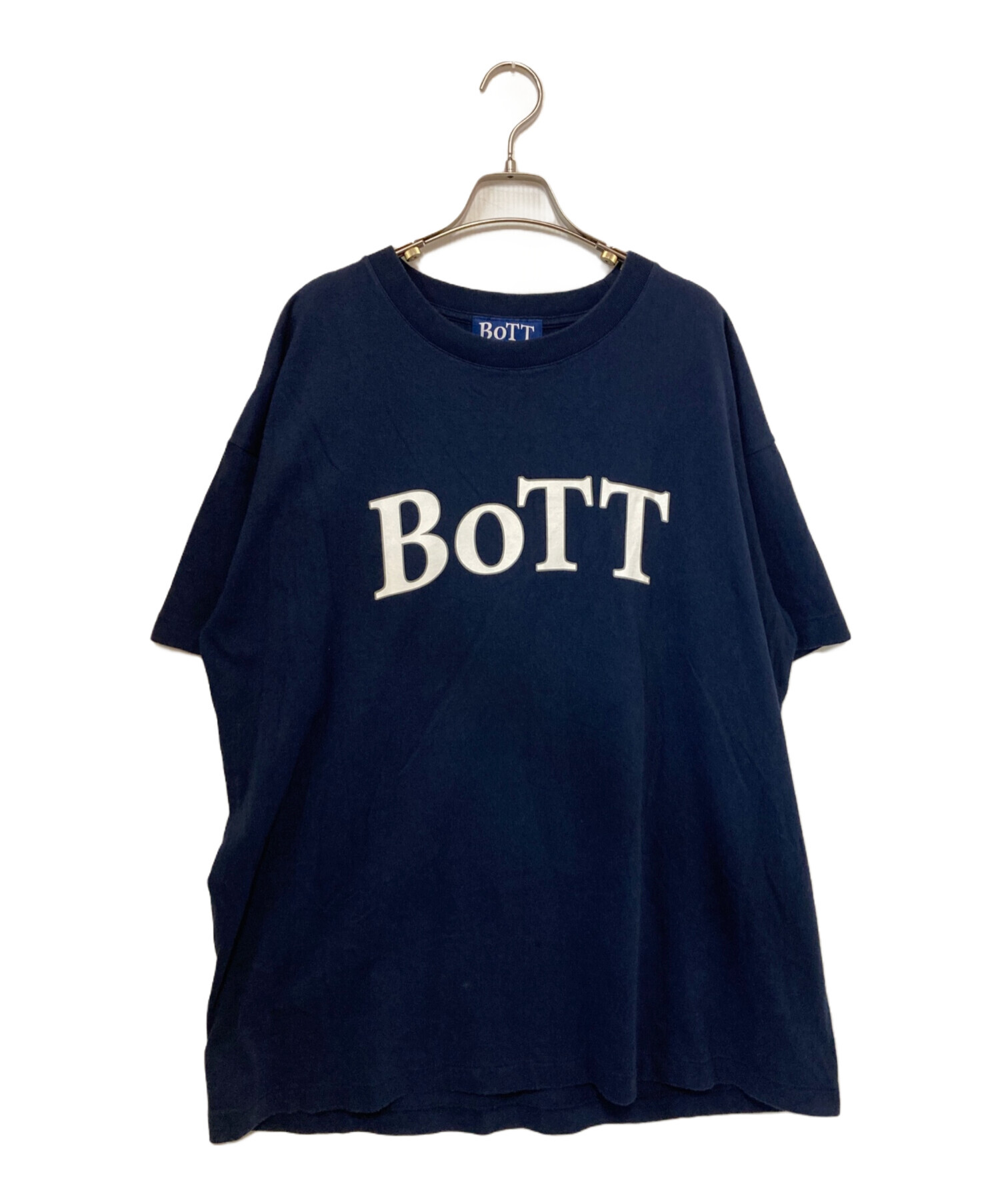 中古・古着通販】BoTT (ボット) プリントTシャツ ネイビー サイズ:XXL 