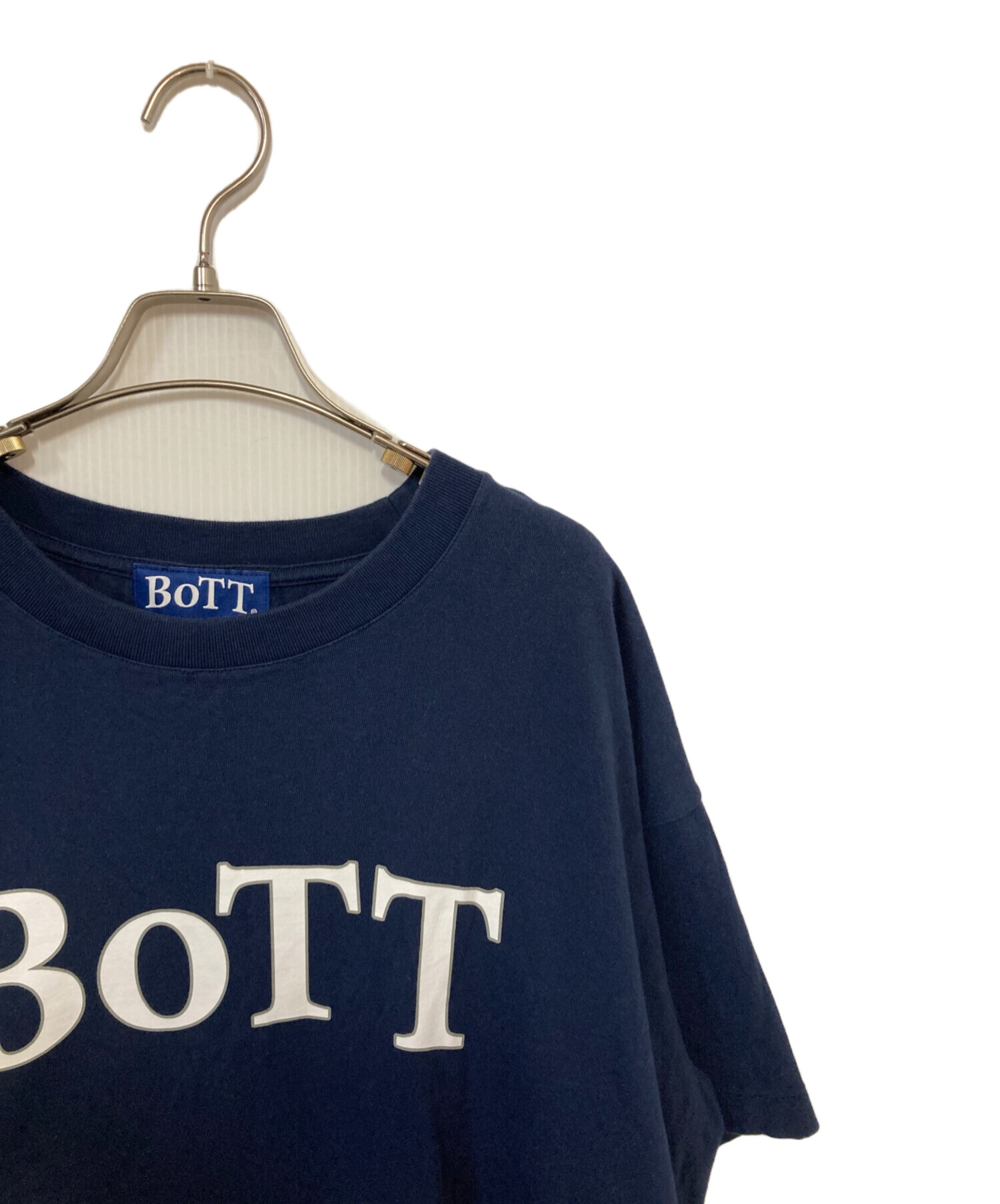 中古・古着通販】BoTT (ボット) プリントTシャツ ネイビー サイズ:XXL 