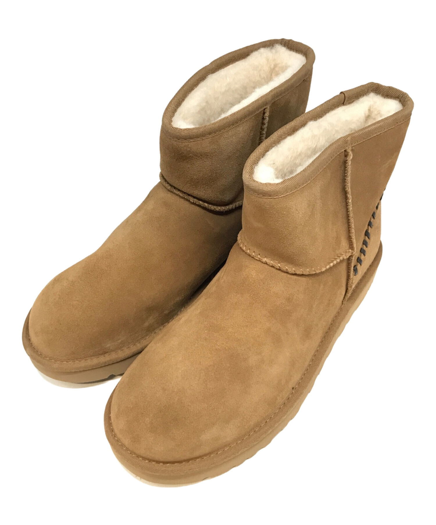 中古・古着通販】UGG (アグ) Classic Mini Deco Suede ブラウン サイズ