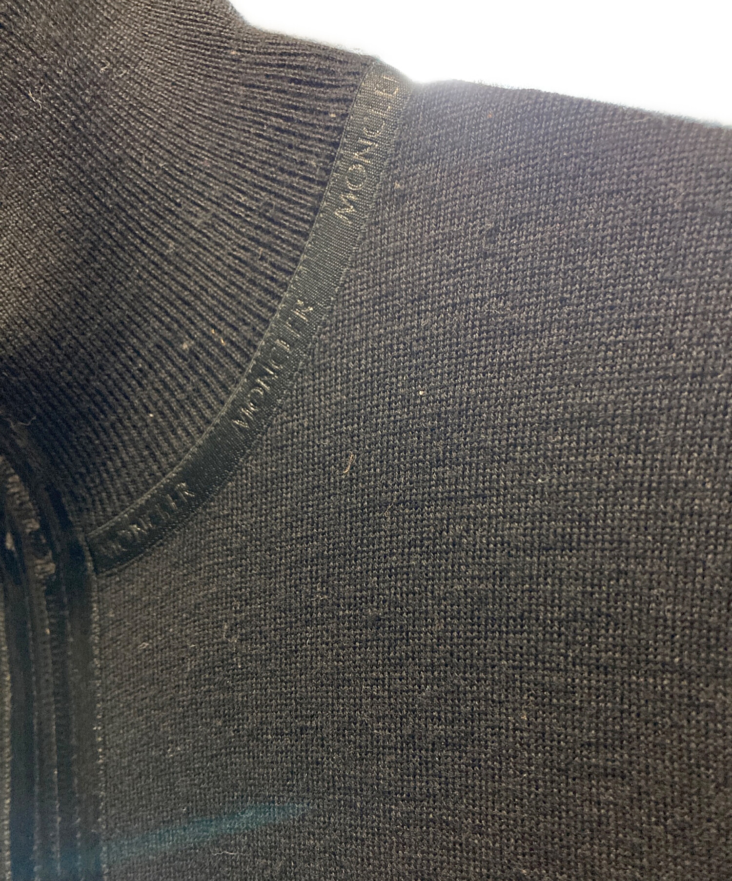 中古・古着通販】MONCLER (モンクレール) TRICOT CARDIGAN ブラック