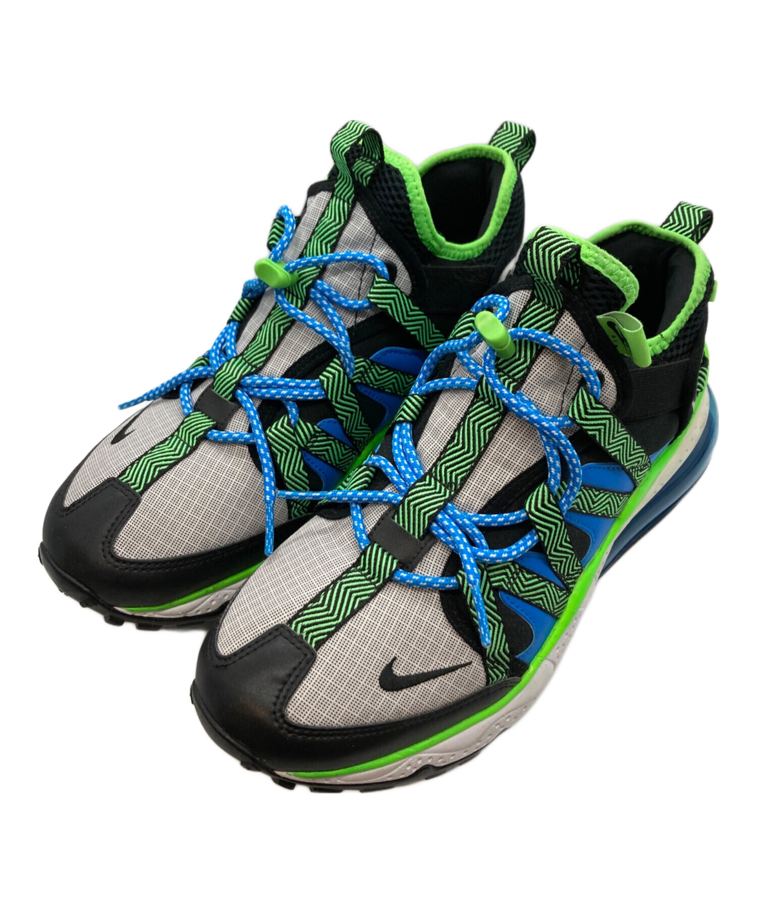 中古・古着通販】NIKE (ナイキ) AIR MAX 270 BOWFIN ブラック×グリーン 