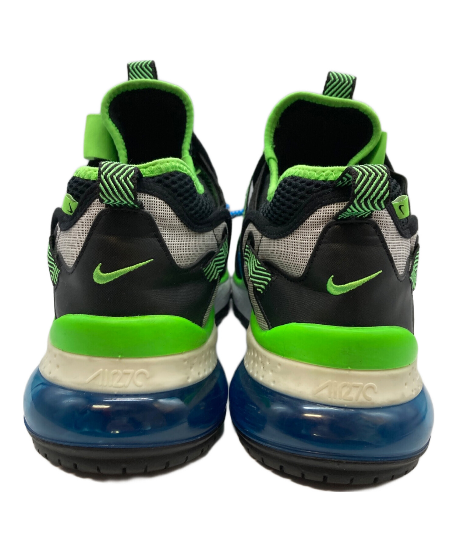 中古・古着通販】NIKE (ナイキ) AIR MAX 270 BOWFIN ブラック×グリーン 