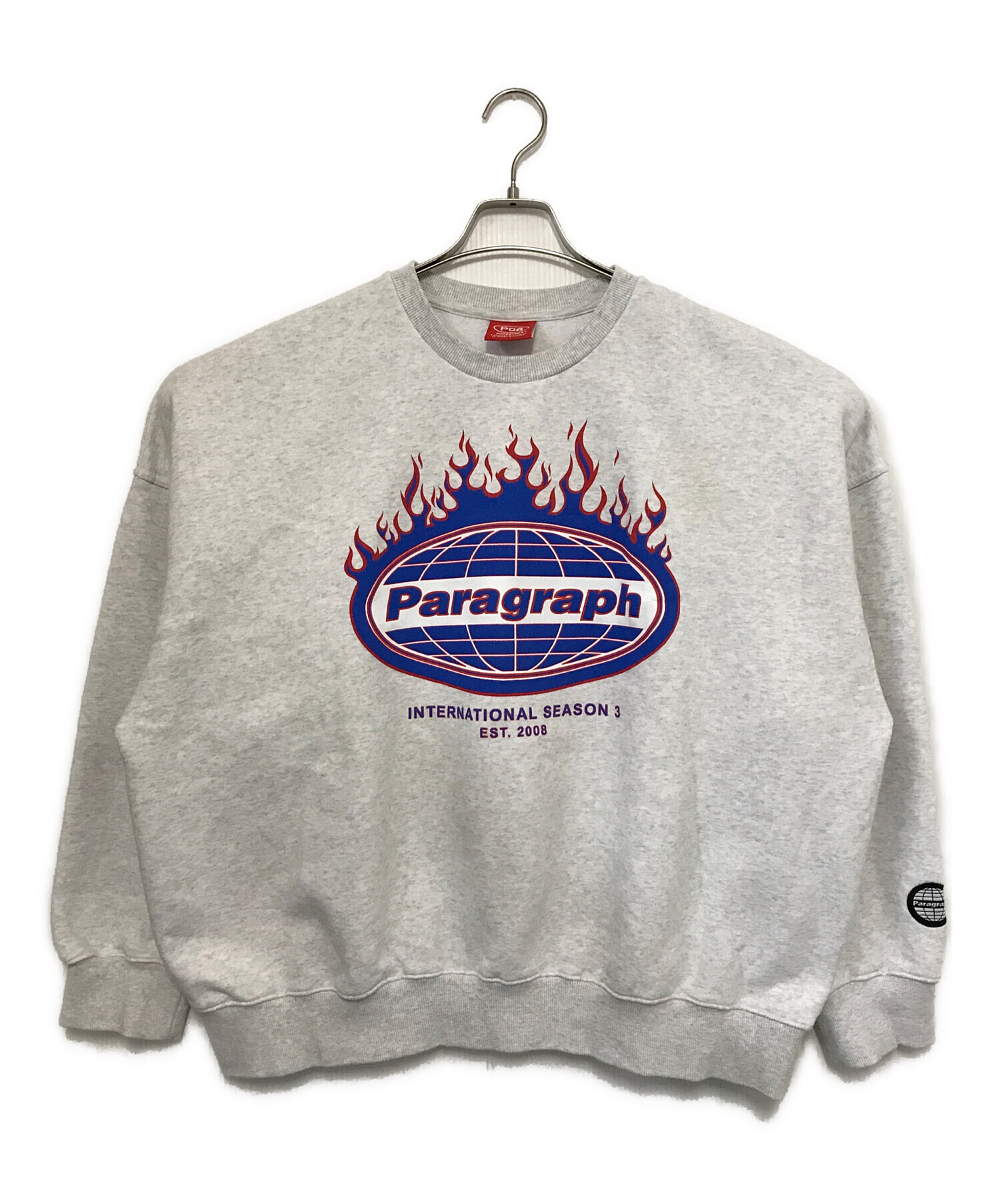 中古・古着通販】Paragraph (パラグラフ) クルーネックスウェット 