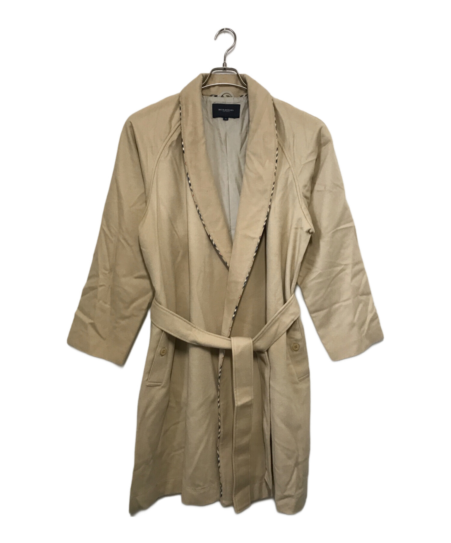バーバリーロンドン　カシミア　ロングコート　ガウン 中古・古着通販】BURBERRY LONDON (バーバリーロンドン) カシミヤ混