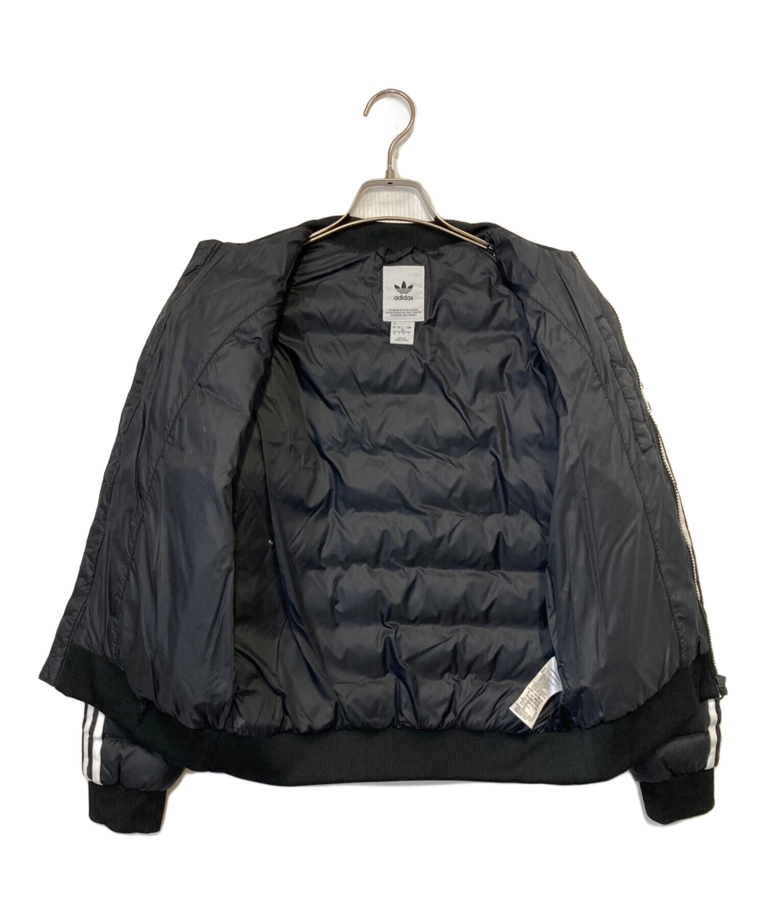 中古・古着通販】adidas (アディダス) ダウンジャケット ブラック 