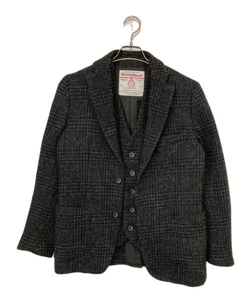 中古・古着通販】ROSSO (ロッソ) Harris Tweed (ハリスツイード) ジレ
