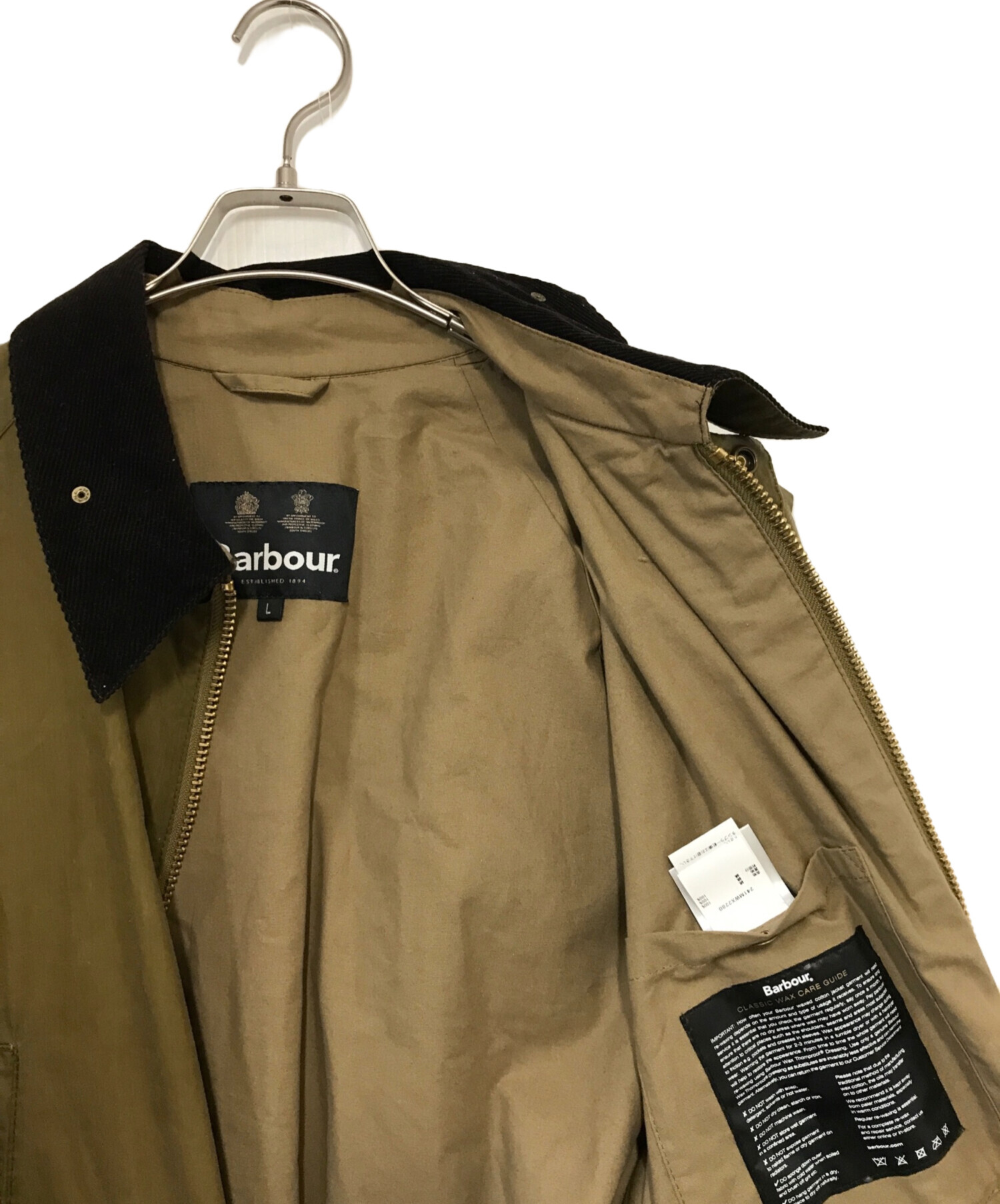 中古・古着通販】Barbour (バブアー) Heritage PLUS WAX DECK JACKET