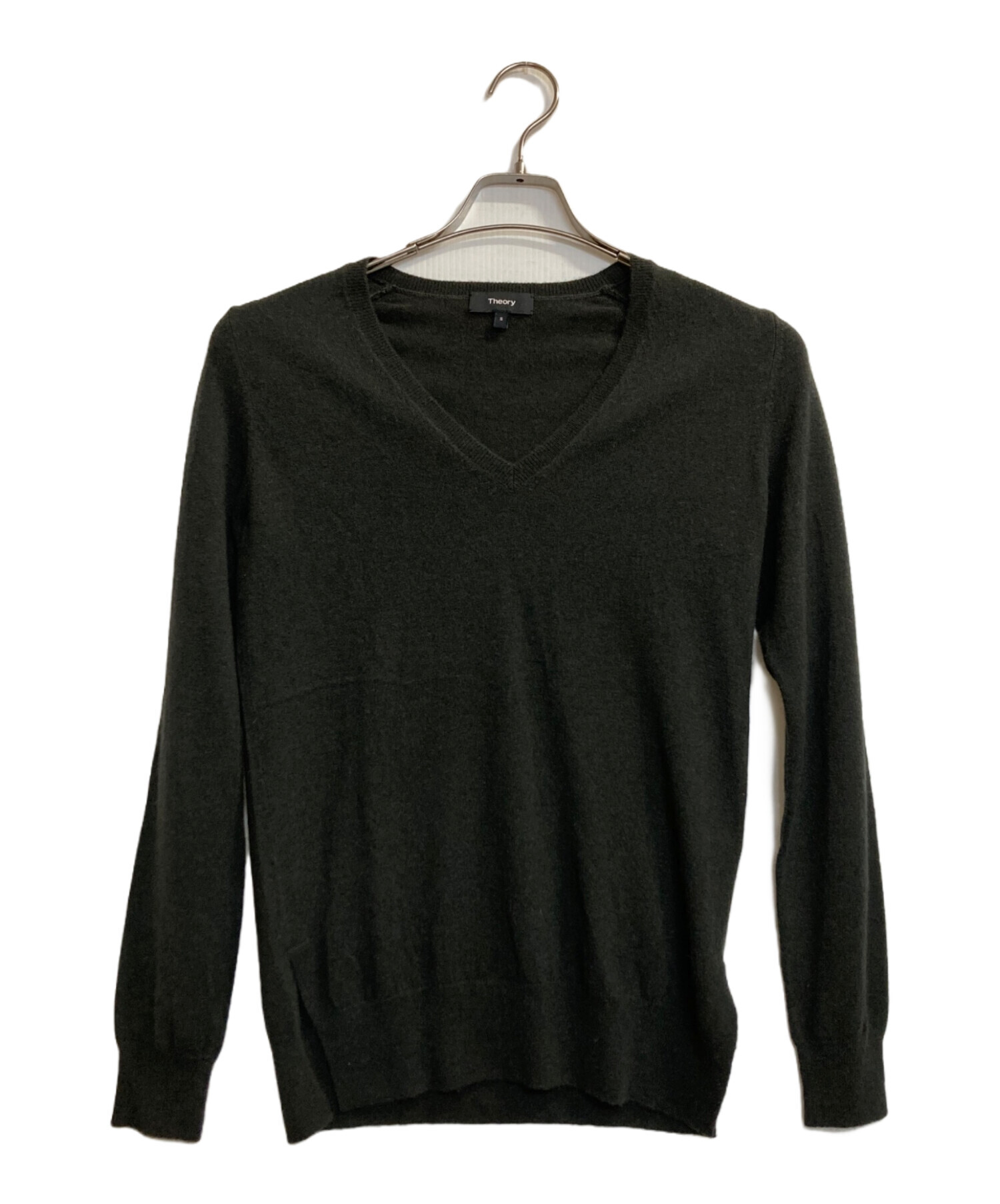 中古・古着通販】theory (セオリー) カシミヤニット グレー サイズ:36