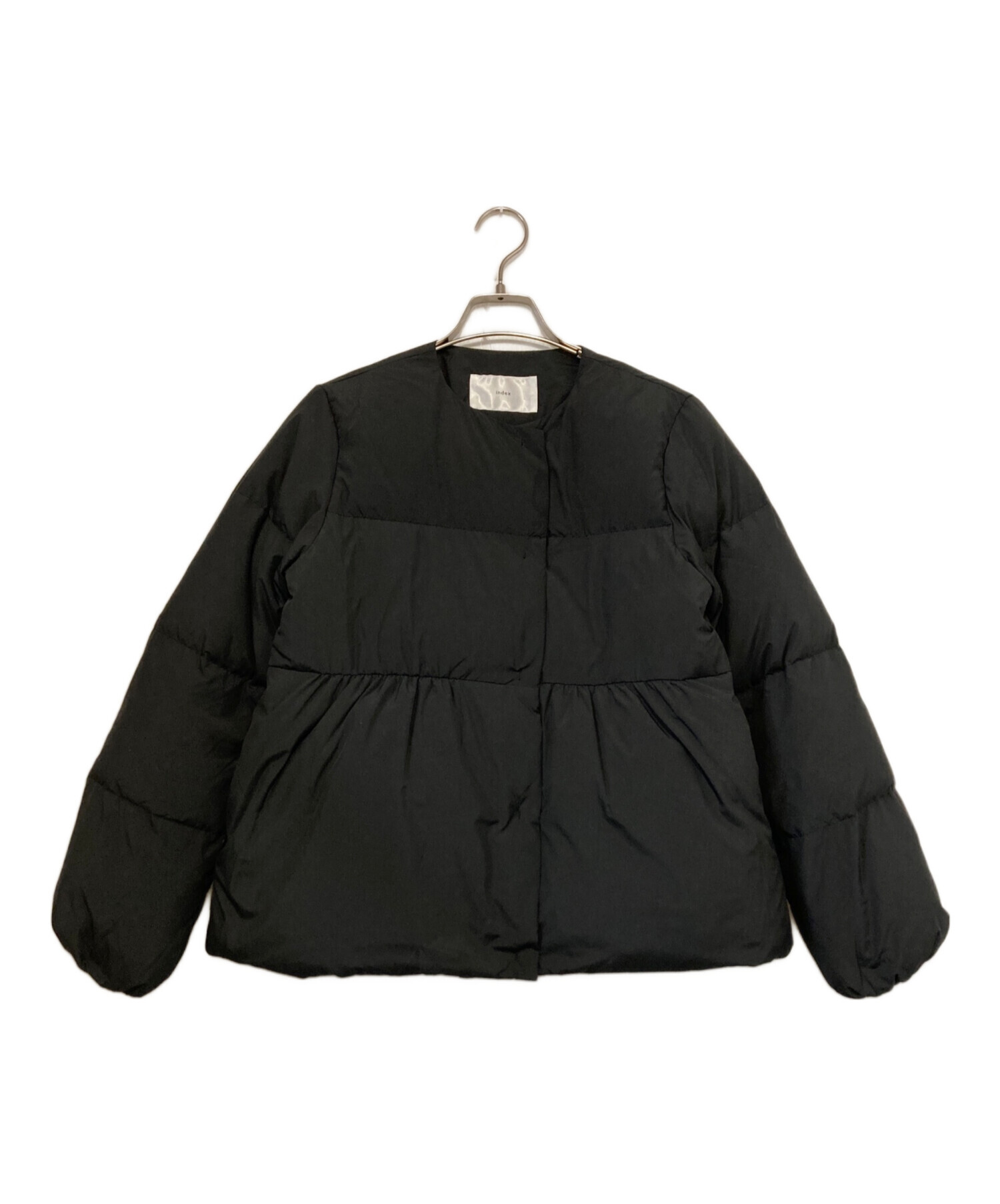 中古・古着通販】index (インデックス) KAWADAダウン 撥水ノーカラー 