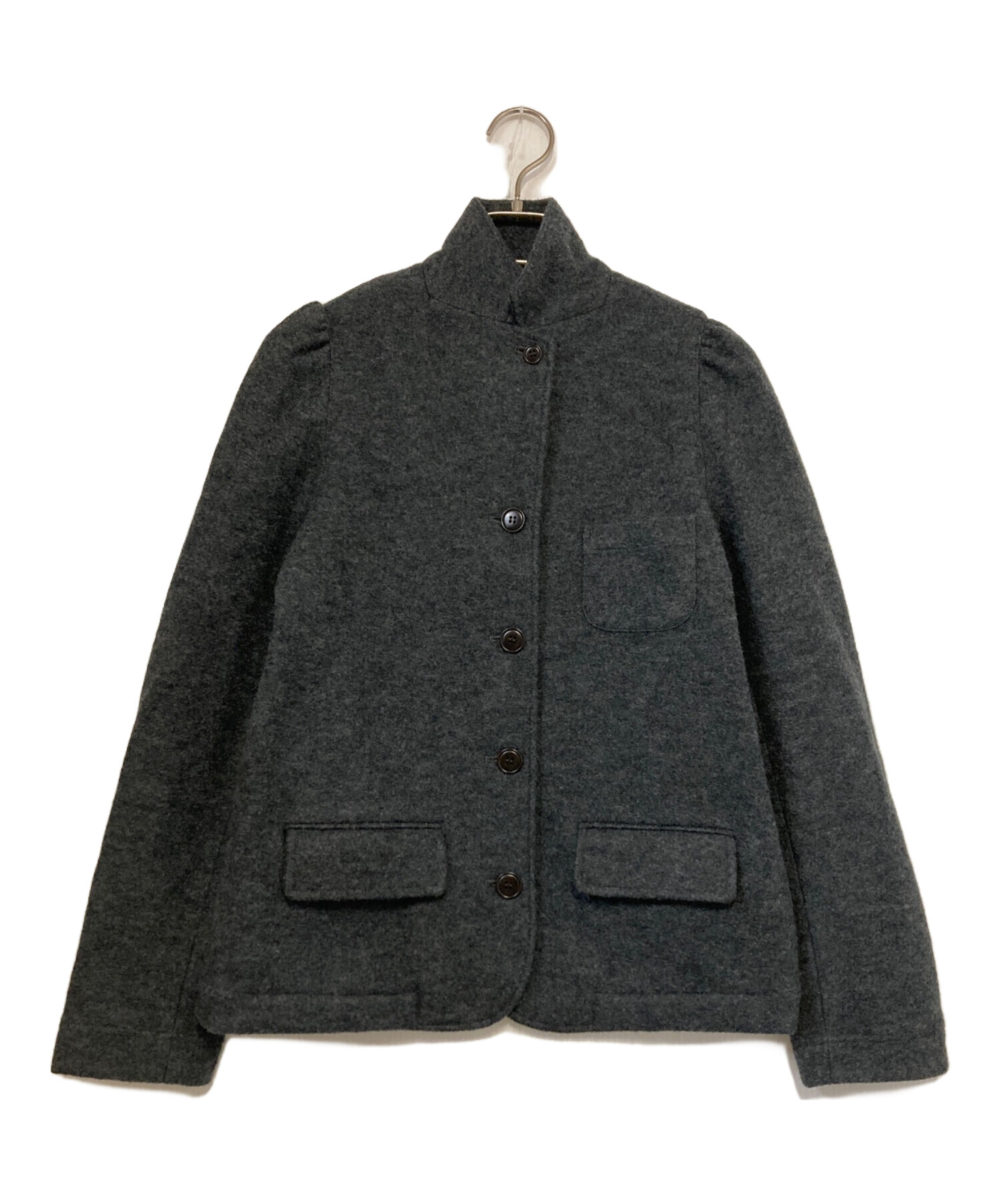 新品タグ付き　Bilitis dix-sept ans ウールニット　黒　秋冬 Bilitis dix-sept ans ニット セーター 長袖 黒 ブラック