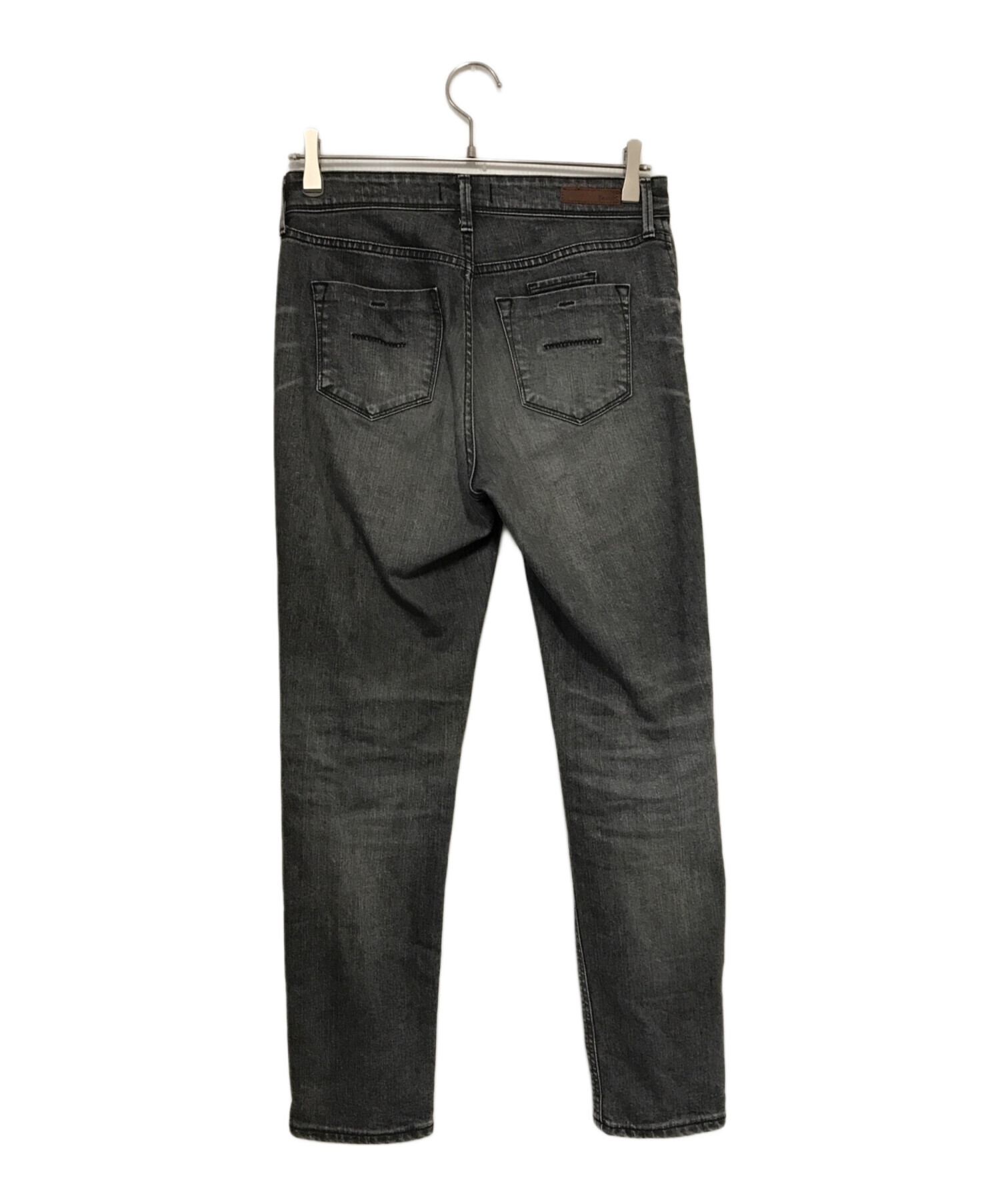 中古・古着通販】YANUK (ヤヌーク) デニムパンツ ブラック サイズ:25 