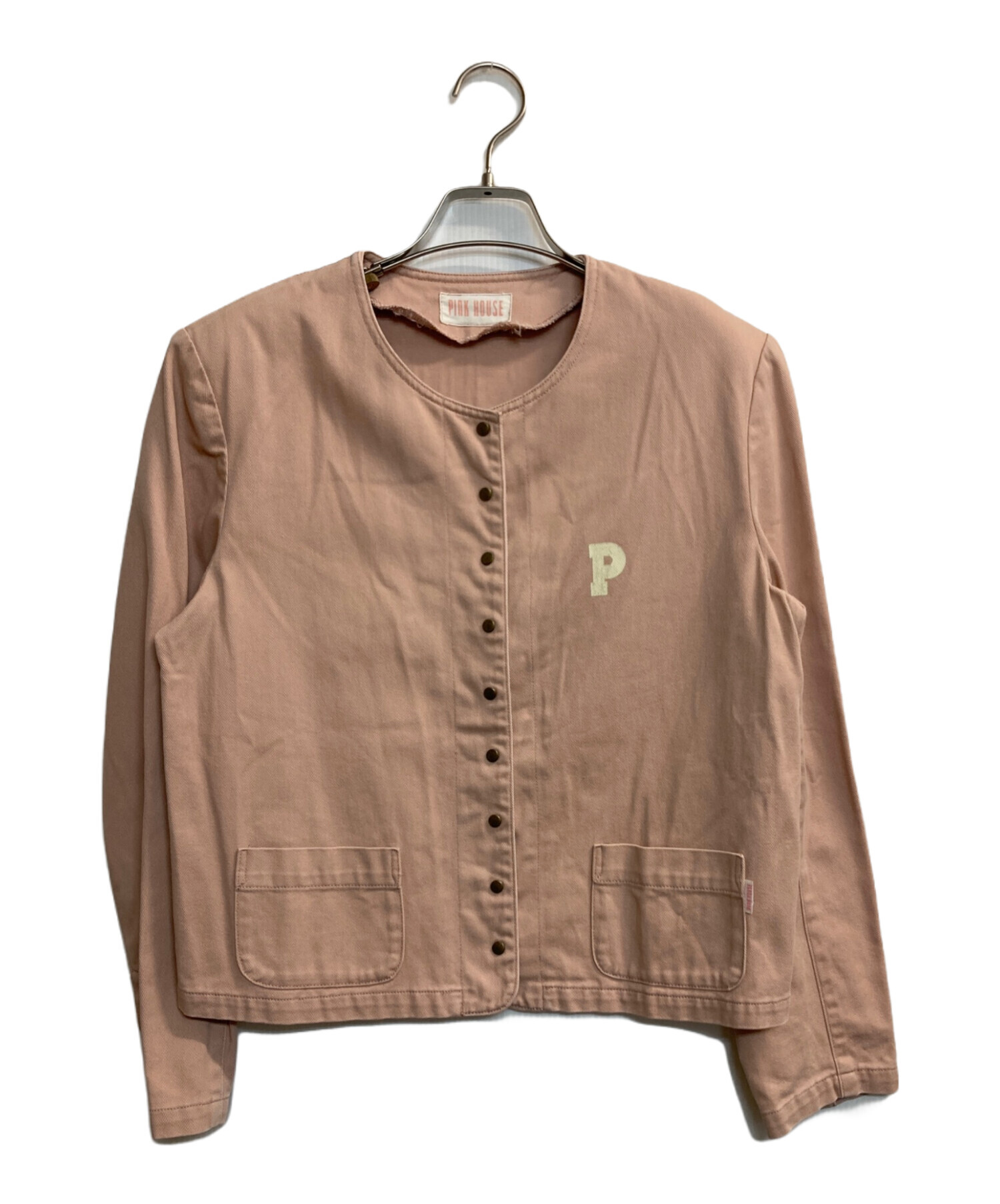 中古・古着通販】PINK HOUSE (ピンクハウス) パワーショルダーノー