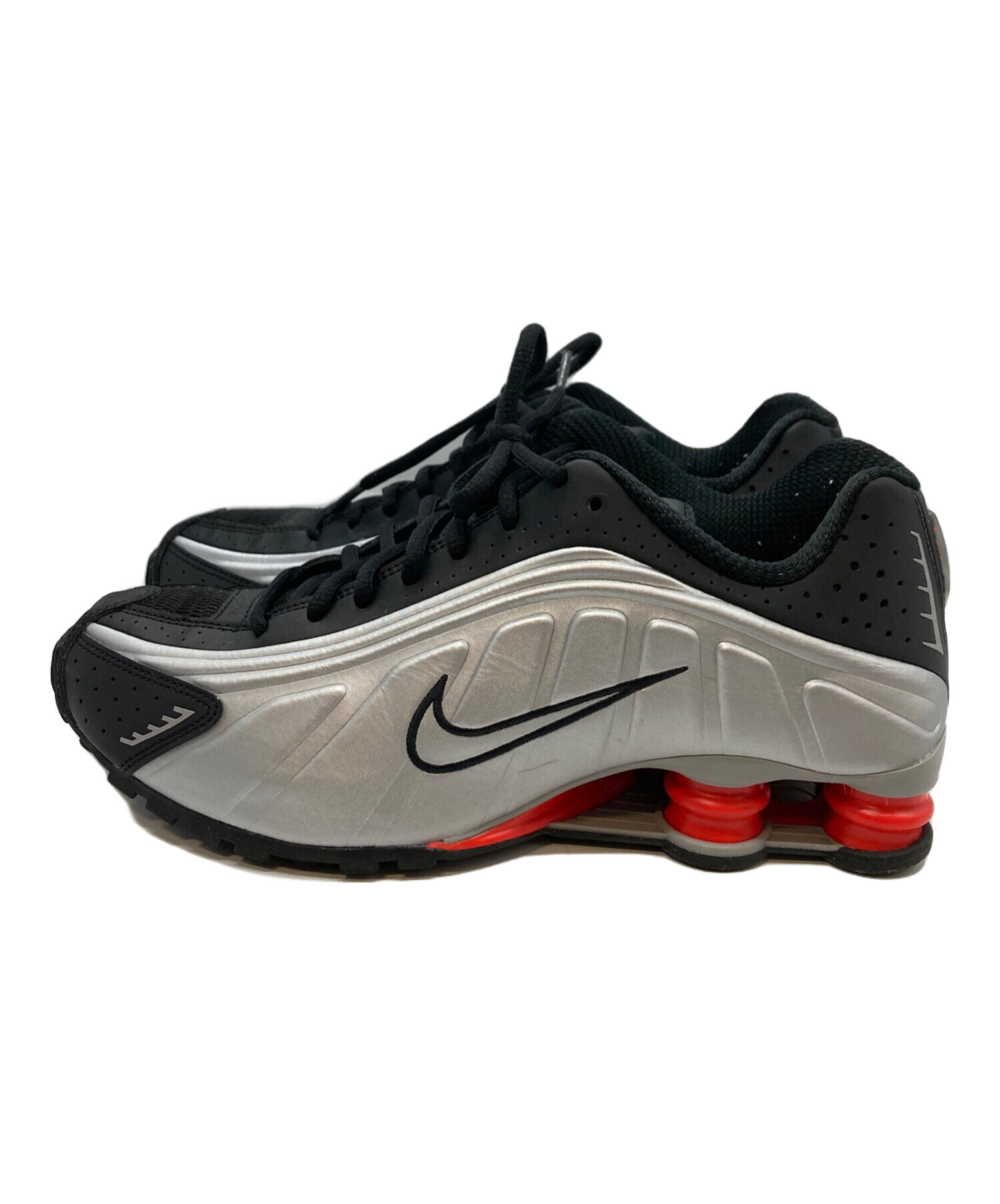 中古・古着通販】NIKE (ナイキ) SHOX R4 シルバー サイズ:26.5 