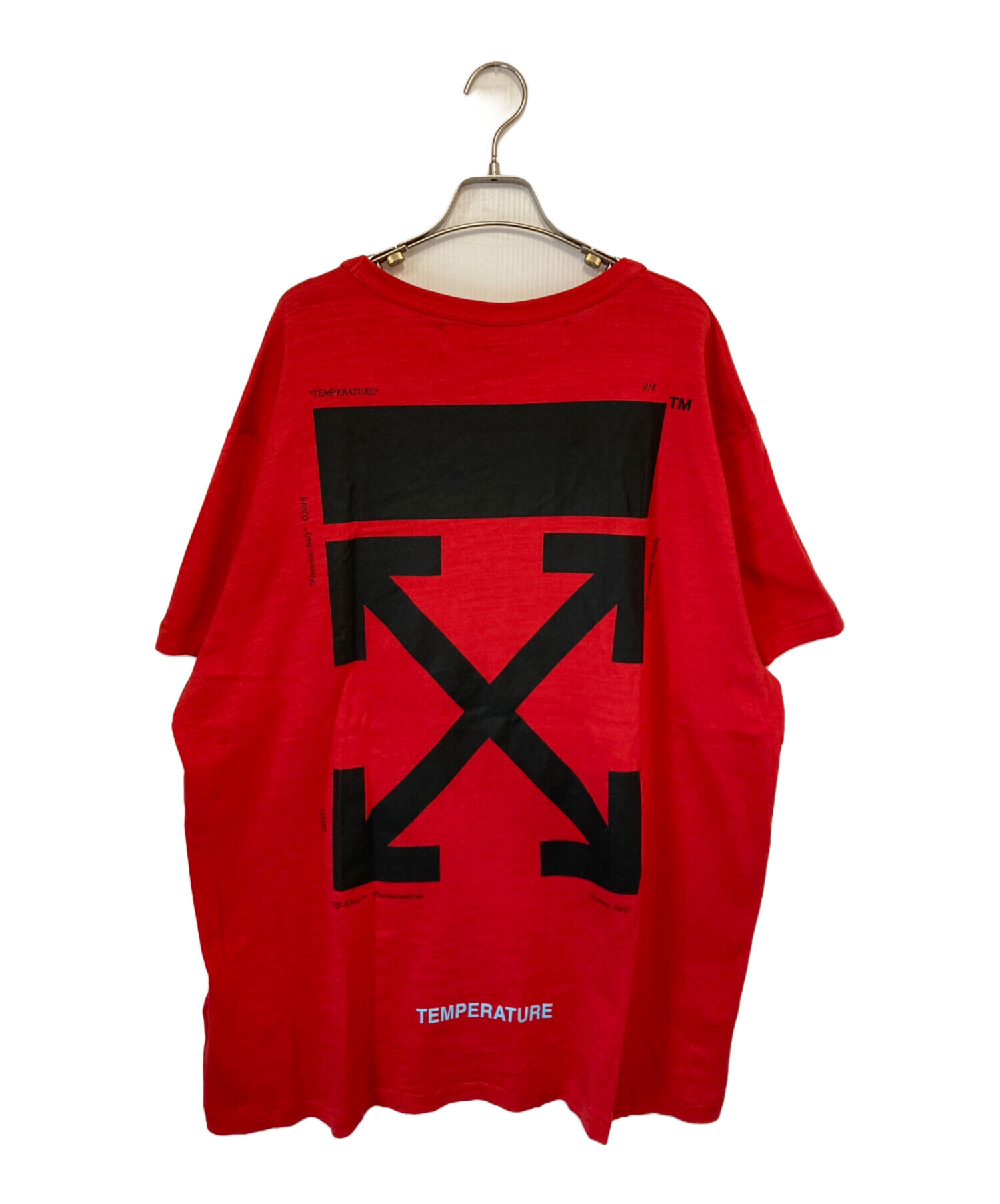 中古・古着通販】OFFWHITE (オフホワイト) モナリザプリントTシャツ 