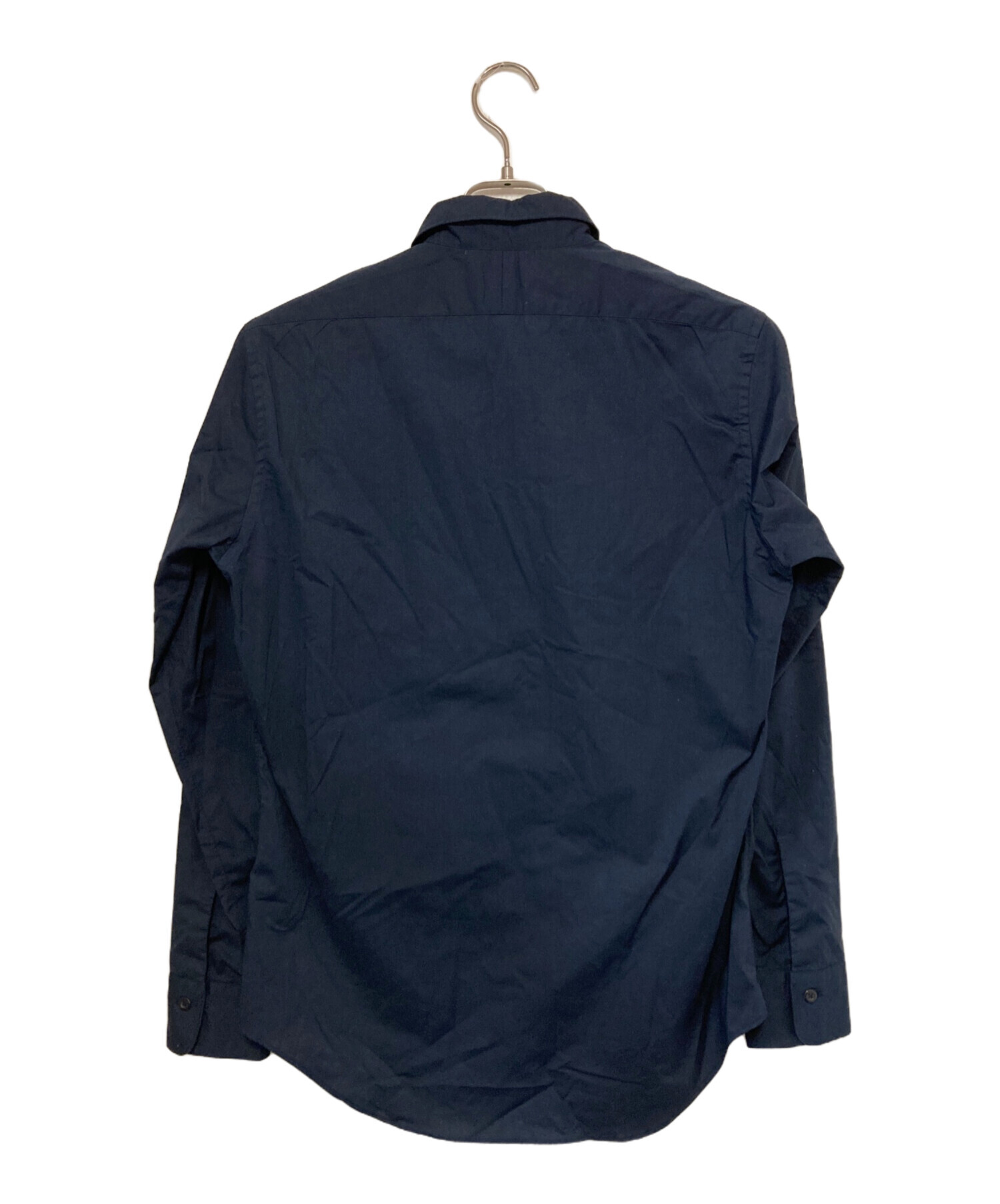 エヌハリウッド　シャツ　ネイビー　38 中古・古着通販】N.HOOLYWOOD (エヌ ハリウッド) 長袖シャツ ネイビー