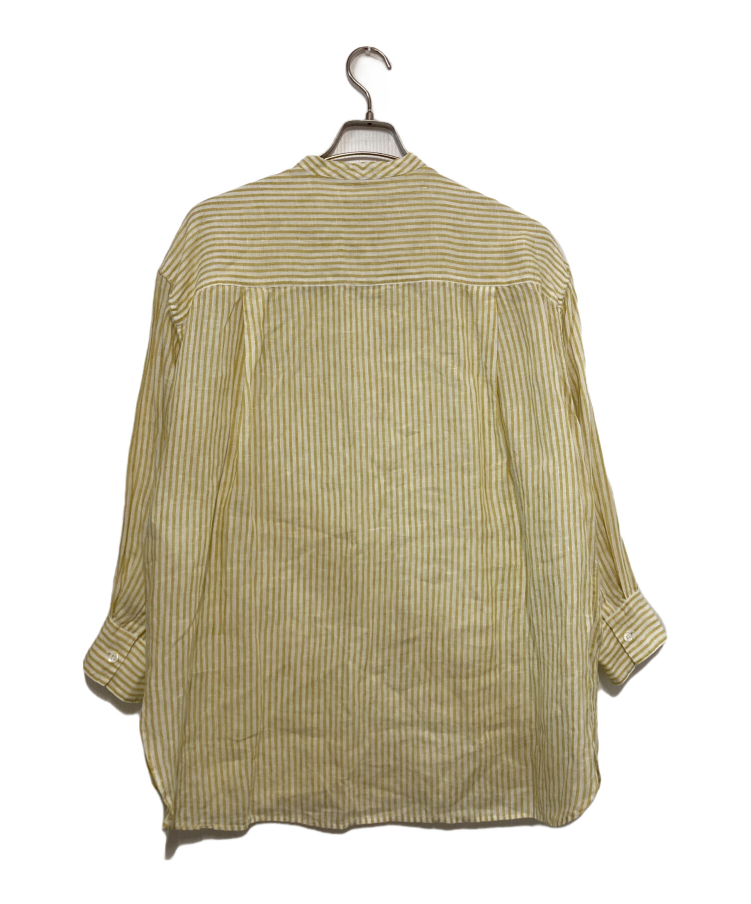 中古・古着通販】23区 (ニジュウサンク) LIBECO バンドカラー ビッグ 
