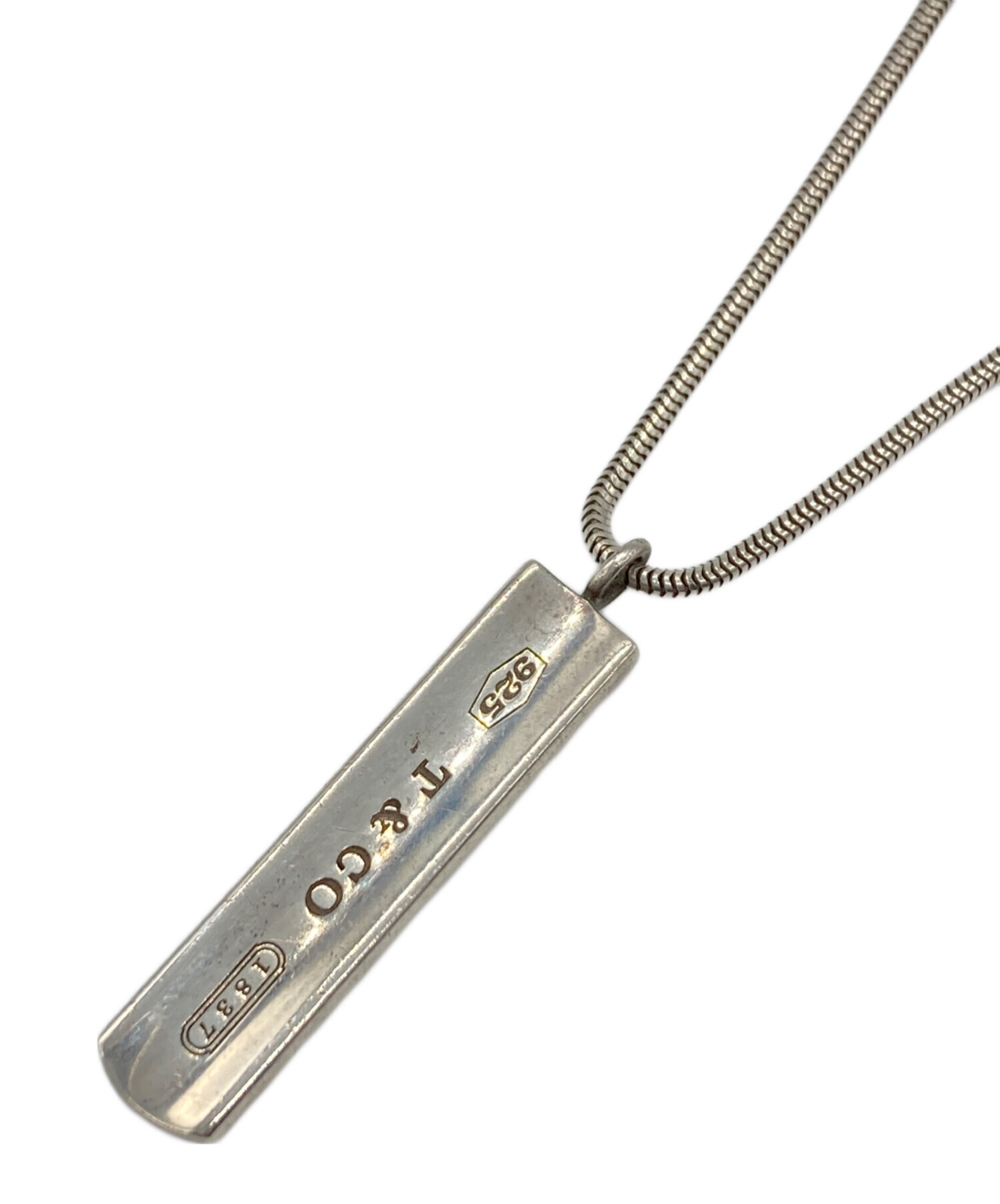 中古・古着通販】Tiffany & Co. (ティファニー) 1837 オールドバータグ 