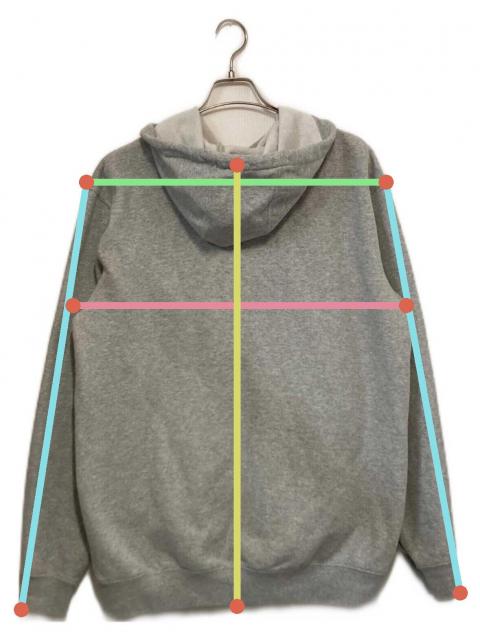 中古・古着通販】CarHartt (カーハート) プルオーバーパーカー グレー