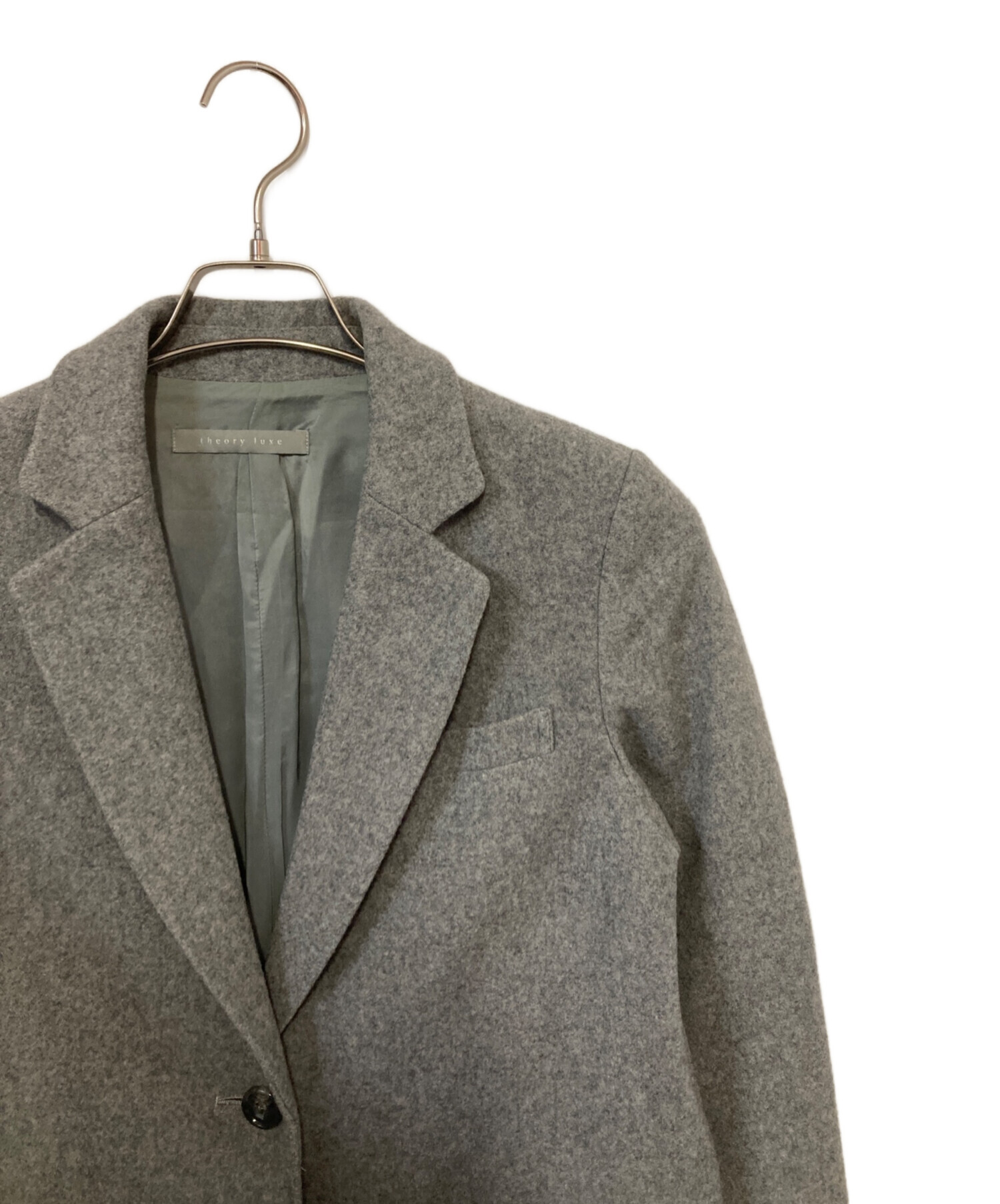 theory luxe セオリー * メルトン ウール混 * 大人の女性に 上品 コート * ベージュ 38 新商品 | Theory luxe[セオリーリュクス]公式通販サイト