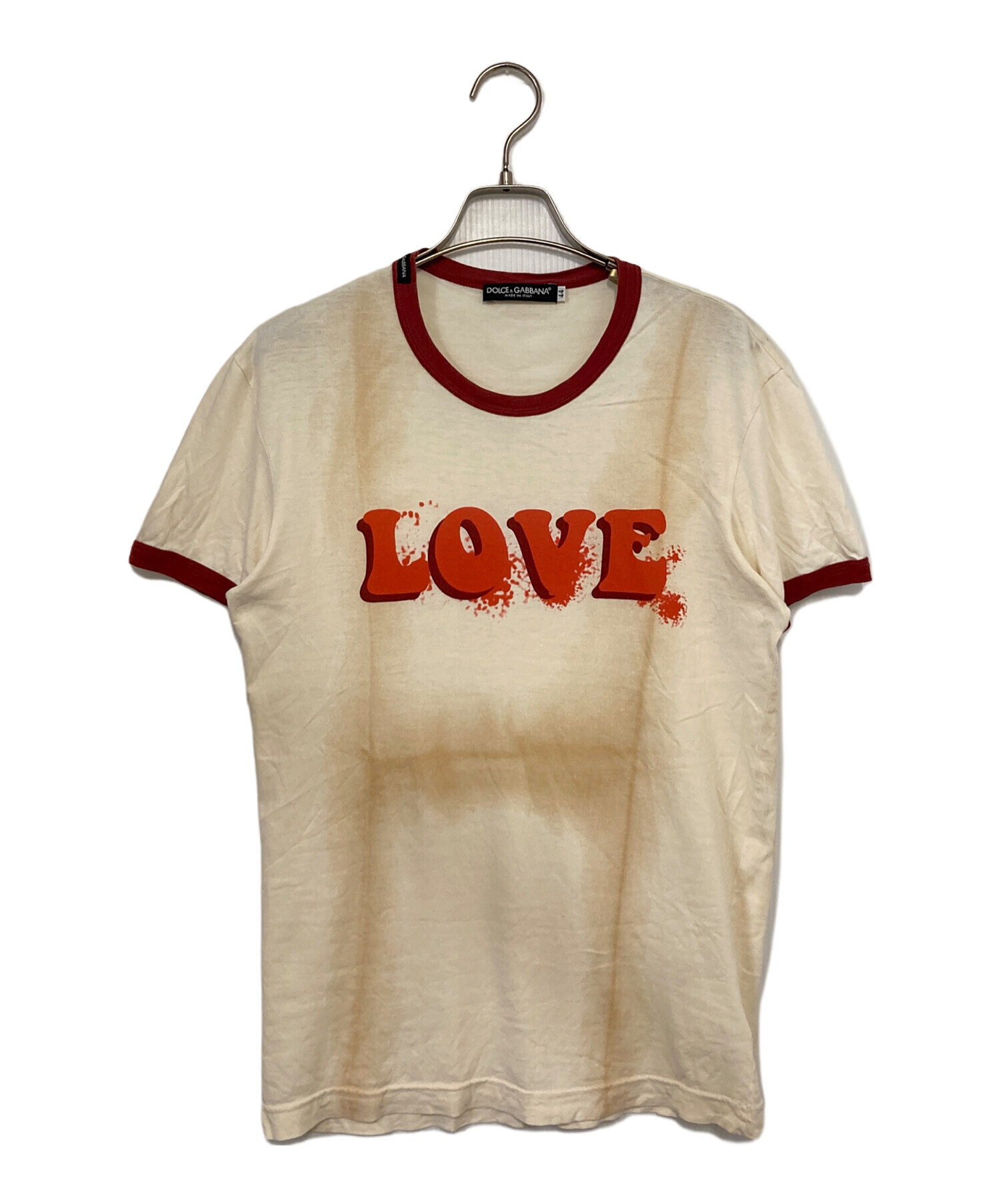 中古・古着通販】DOLCE & GABBANA (ドルチェ＆ガッバーナ) リンガーT 