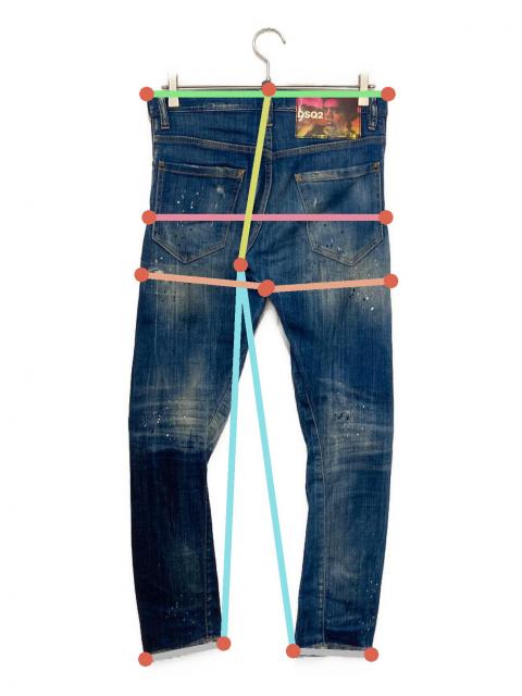 中古・古着通販】DSQUARED2 (ディースクエアード) SEXY TWIST JEANS