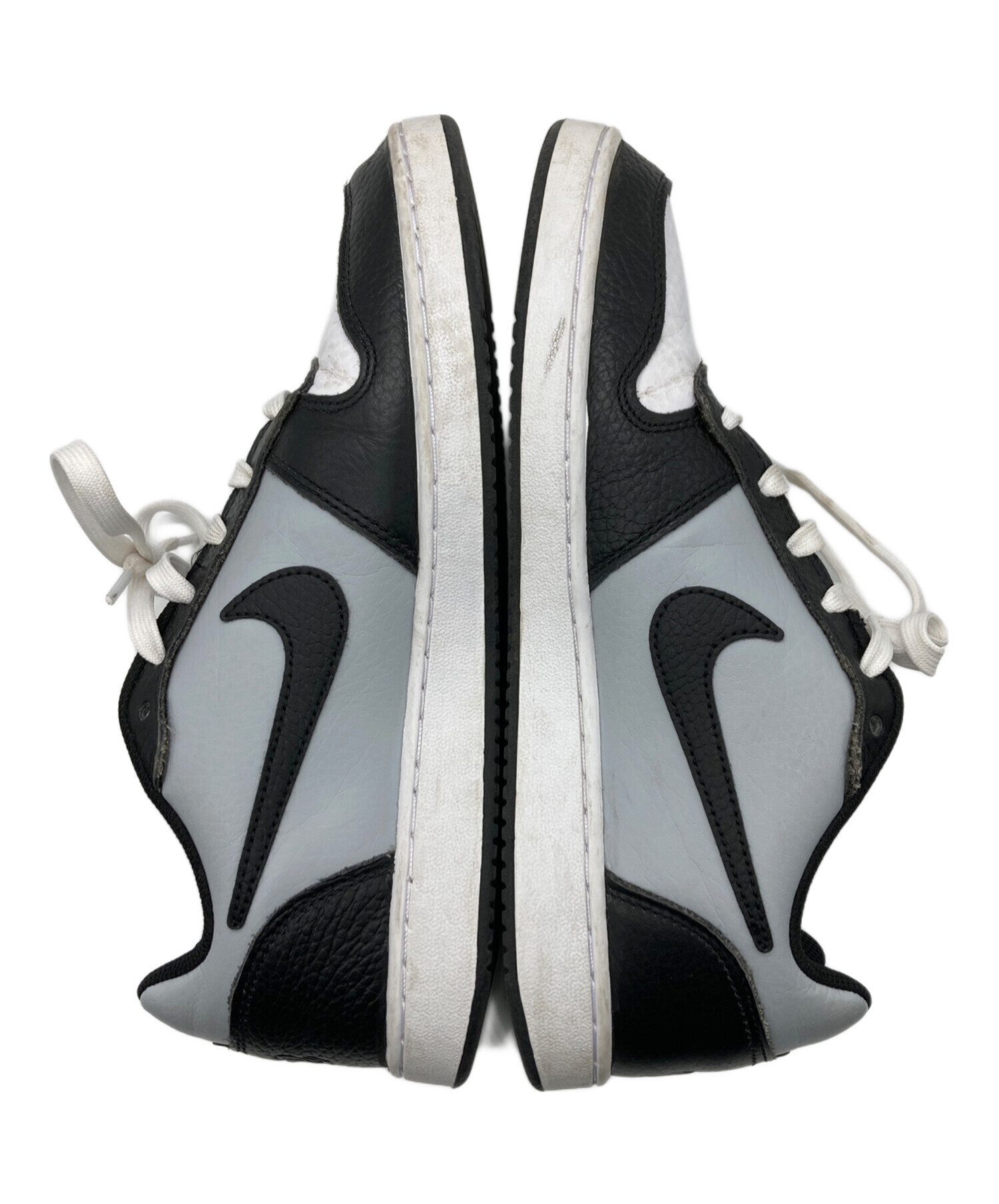 中古・古着通販】NIKE (ナイキ) Ebernon Low Premium ホワイト×グレー 