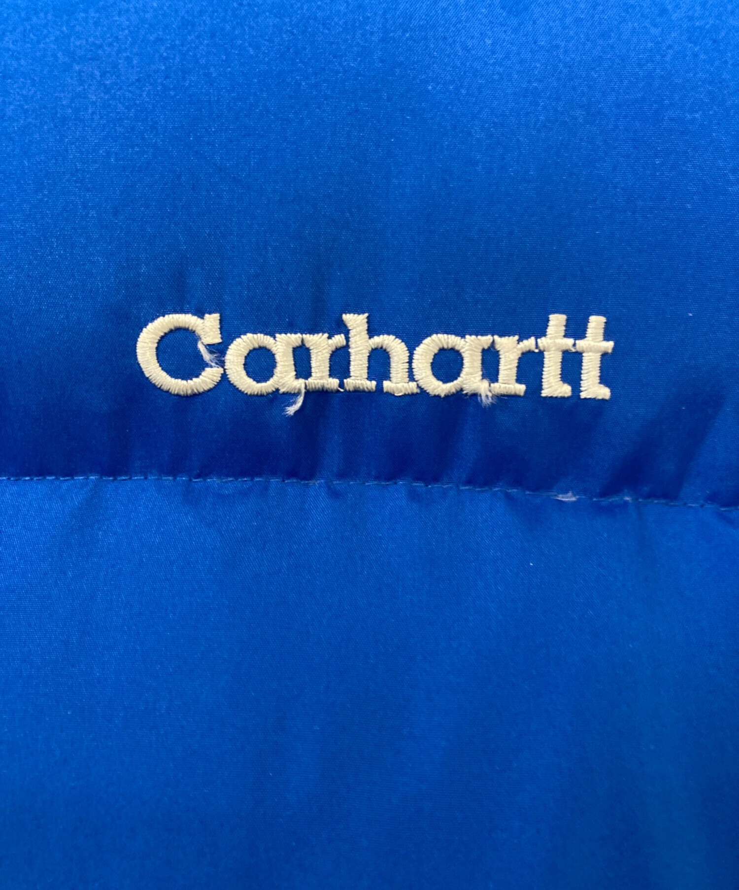 中古・古着通販】CarHartt (カーハート) ダウンジャケット ブルー
