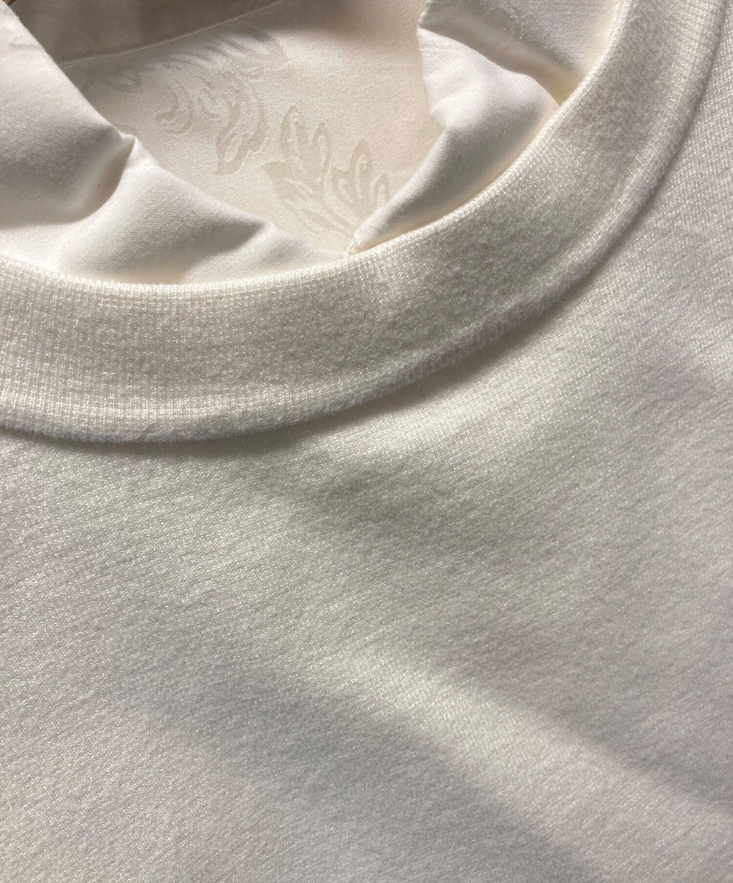 中古・古着通販】AMERI (アメリ) VEST SET SHEER PATTERN SHIRT 