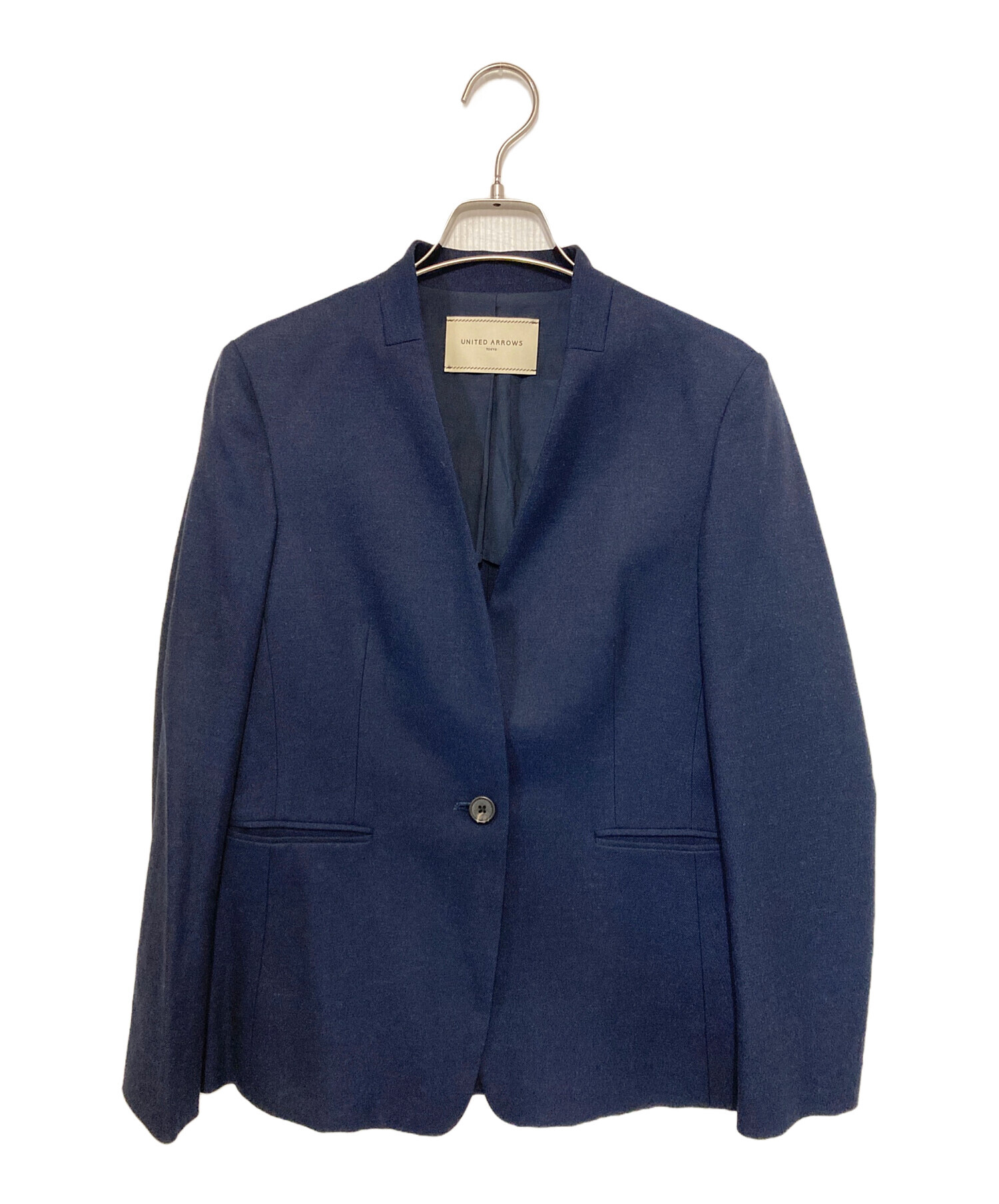 K*u様 SALE！ UNITED ARROWS ダークネイビー スーツ L169｜UNITED ARROWS 2Bネイビースーツ(48) 定価84,700円 ユナイテ