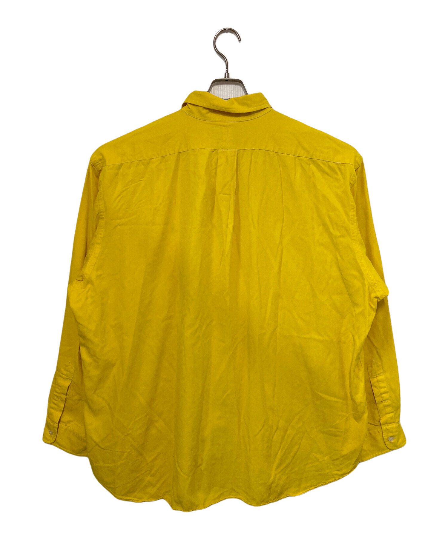 美品　シルクコットン　ラルフローレン　Ralph Lauren BDシャツ　L 90s POLO RALPH LAUREN ポロラルフローレン BENFORD シルク／コットン