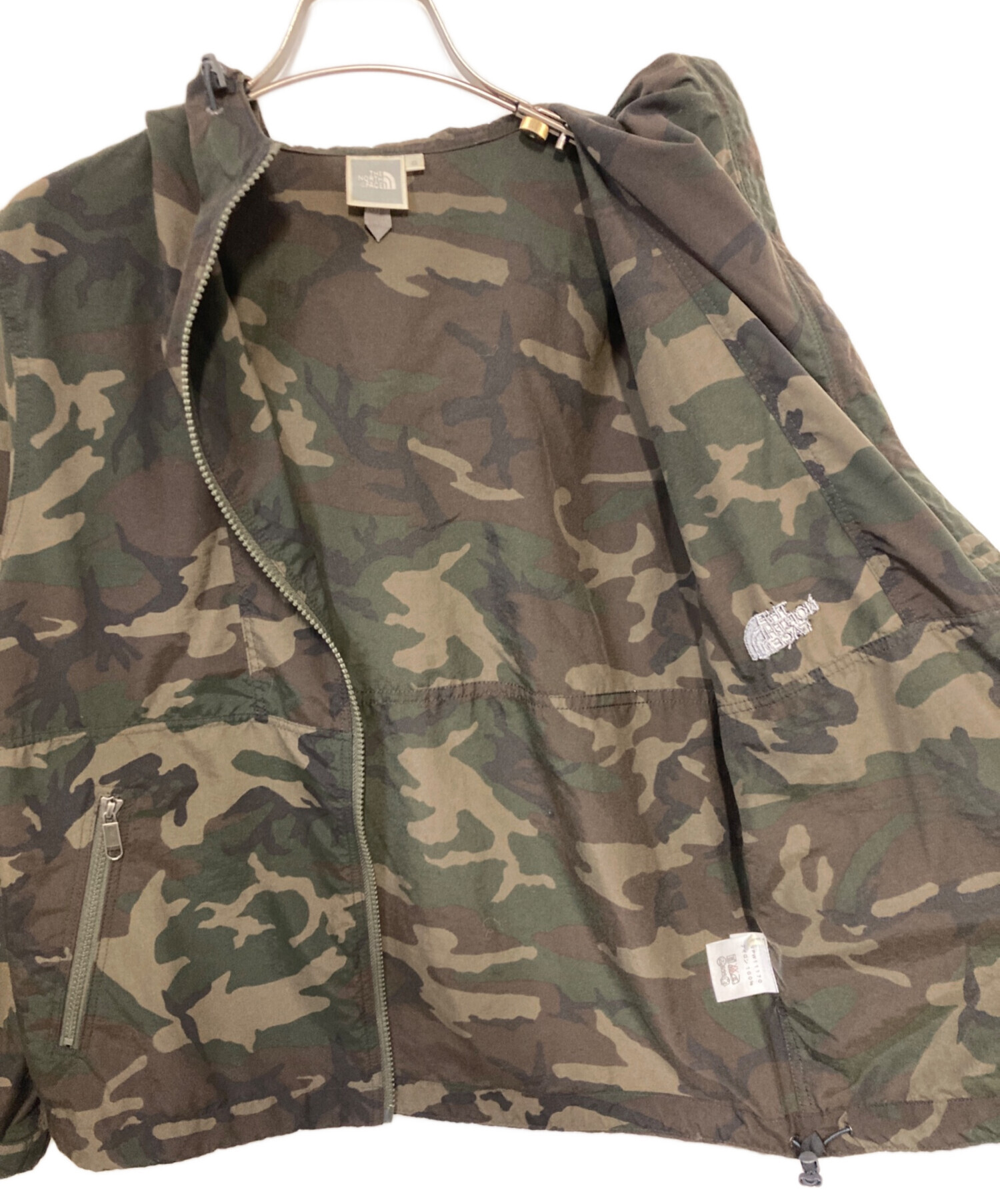 THE NORTH FACE 迷彩 コンパクトジャケット THE NORTH FACE