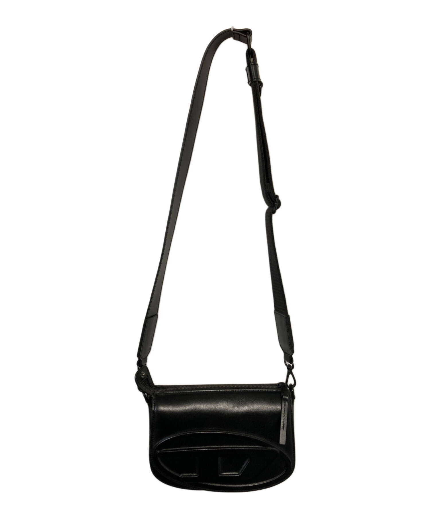 中古・古着通販】DIESEL (ディーゼル) エンボスロゴレザーショルダー