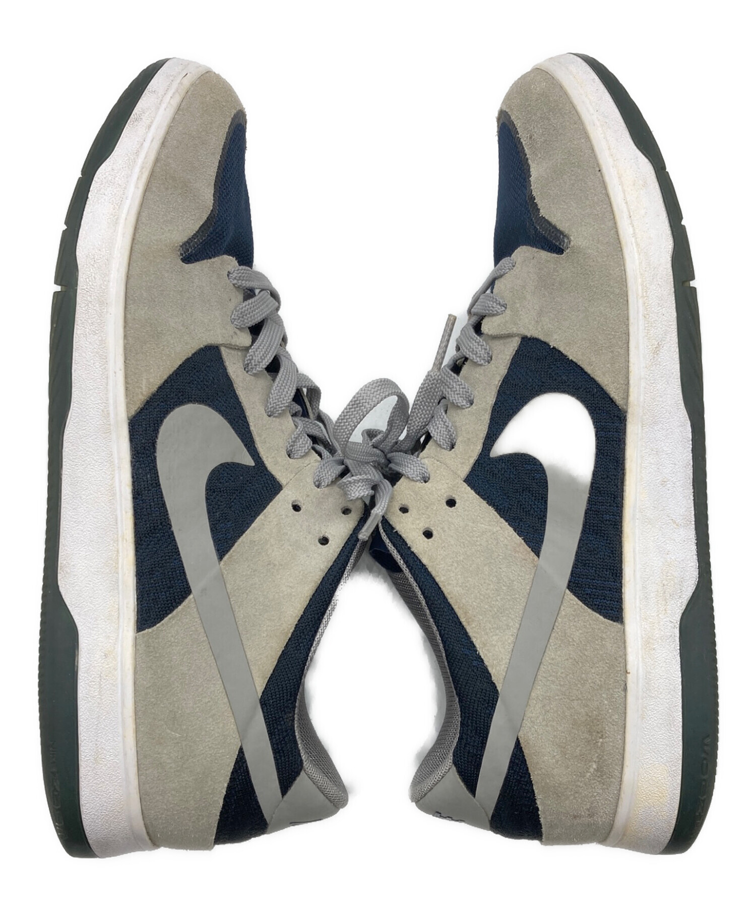 中古・古着通販】NIKE (ナイキ) SB DUNK LOW ELITE グレー×ネイビー 