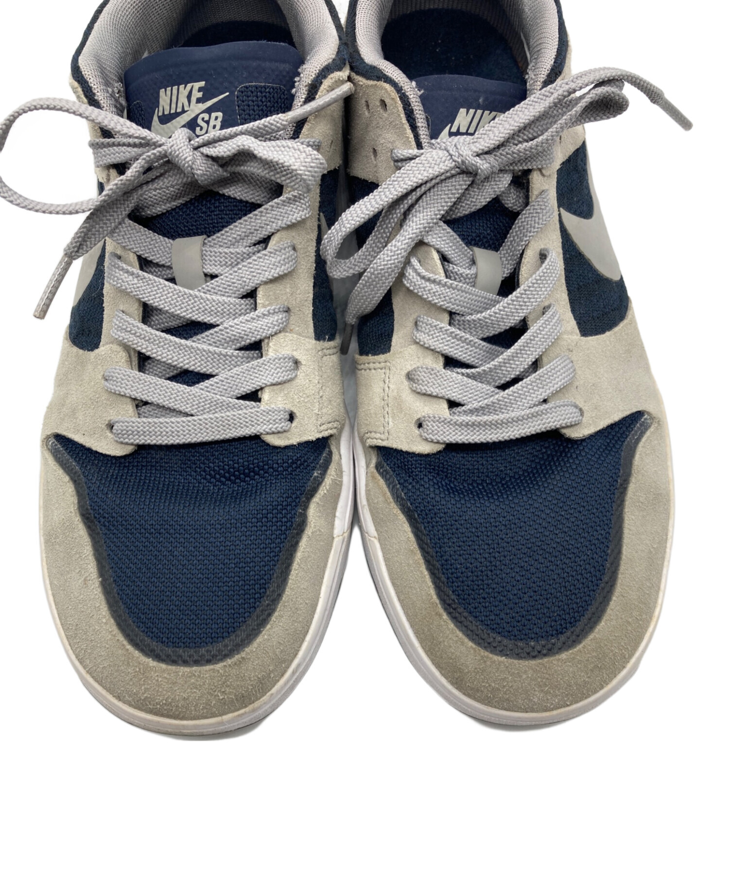 中古・古着通販】NIKE (ナイキ) SB DUNK LOW ELITE グレー×ネイビー 