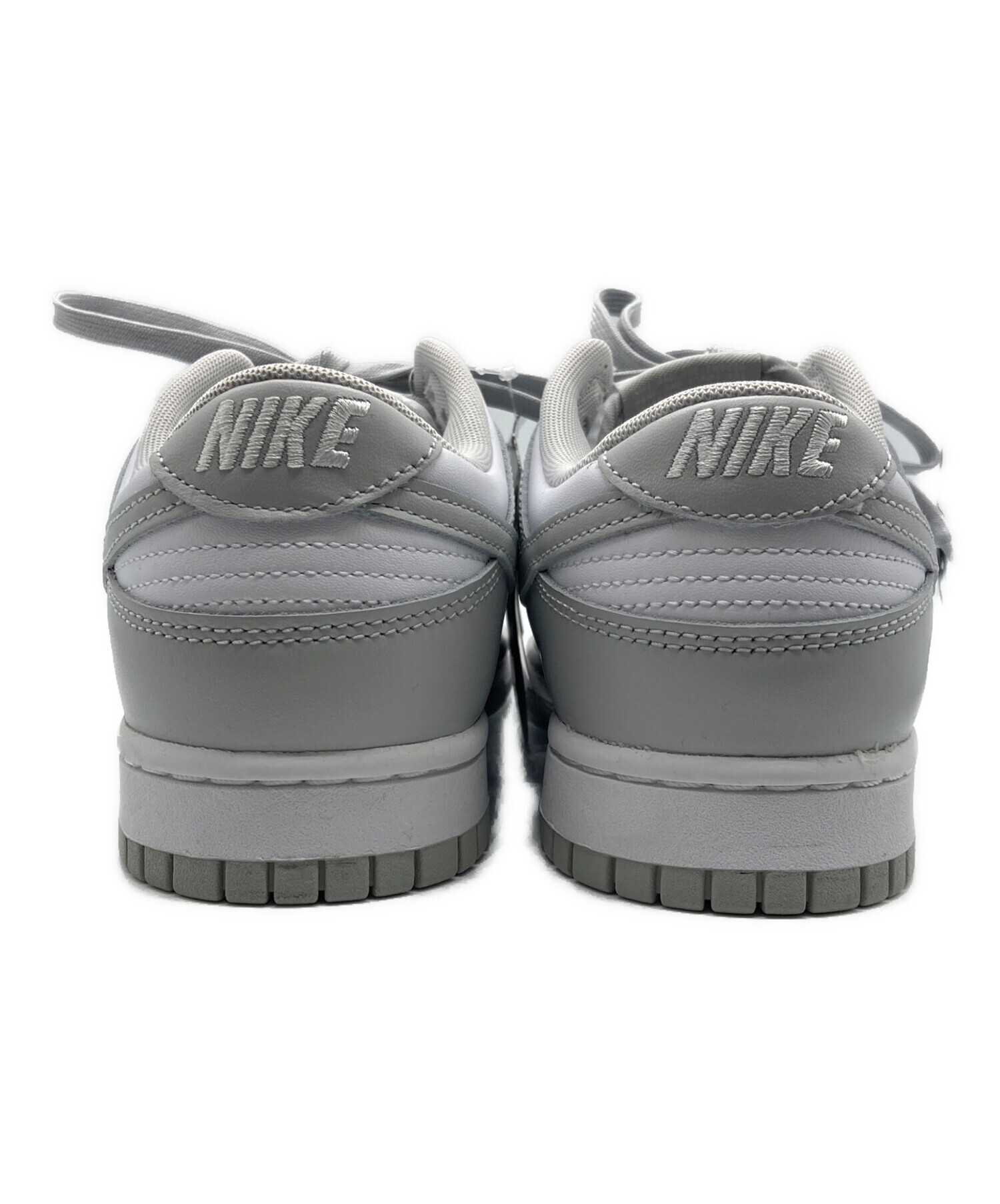 中古・古着通販】NIKE (ナイキ) DUNK LOW グレー×ホワイト サイズ:27cm 