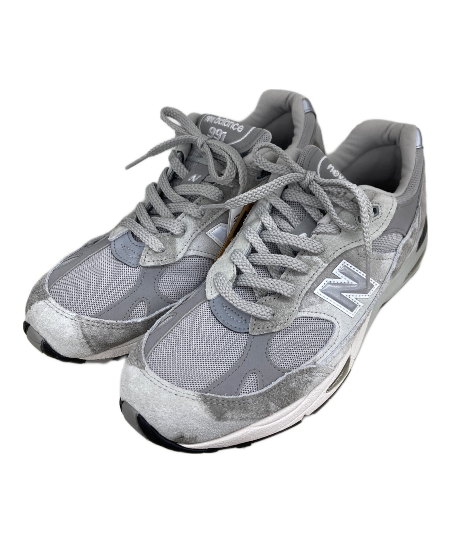 中古・古着通販】NEW BALANCE (ニューバランス) M991PRT グレー サイズ 