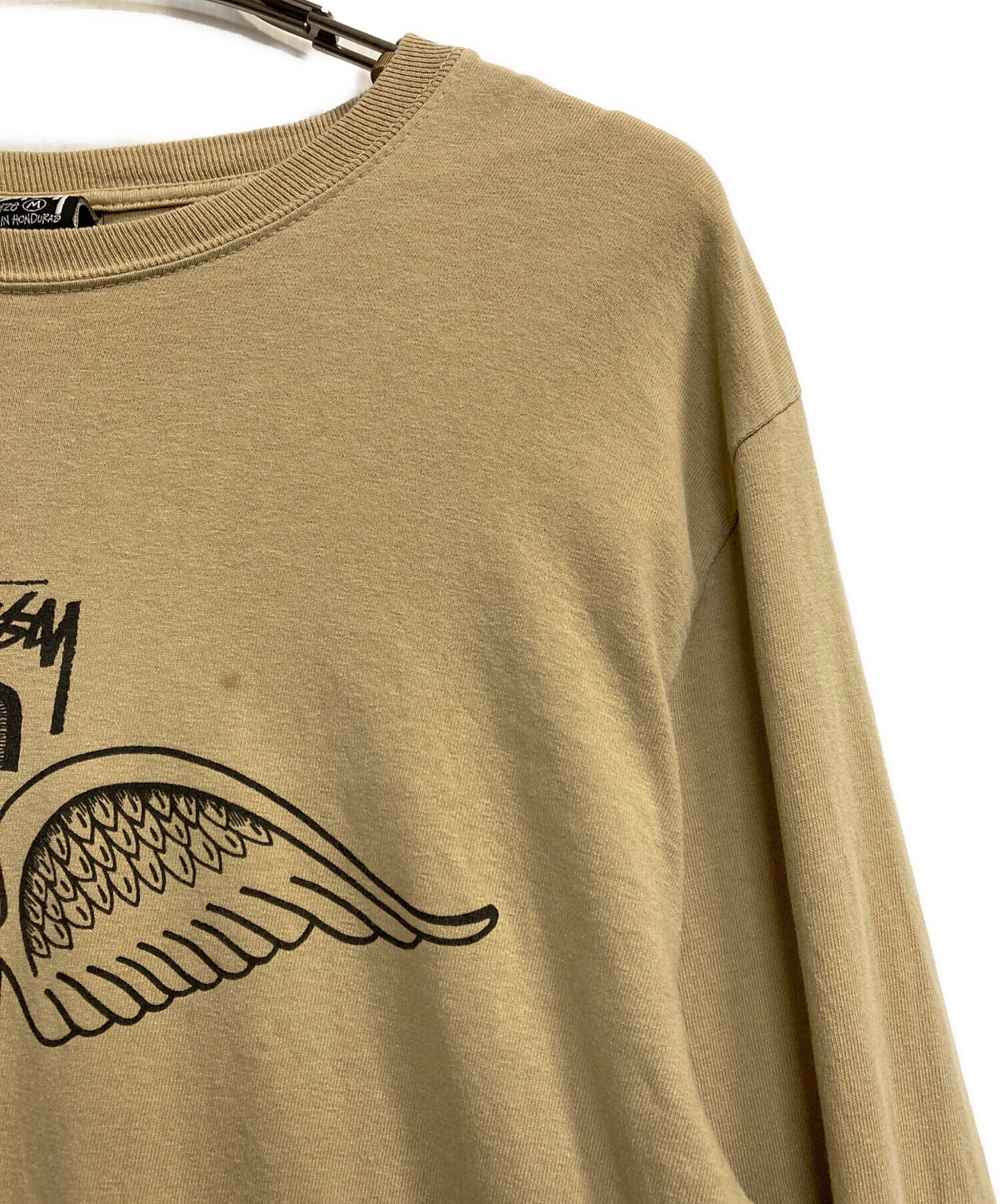 中古・古着通販】stussy (ステューシー) スカルウィングSロゴロング