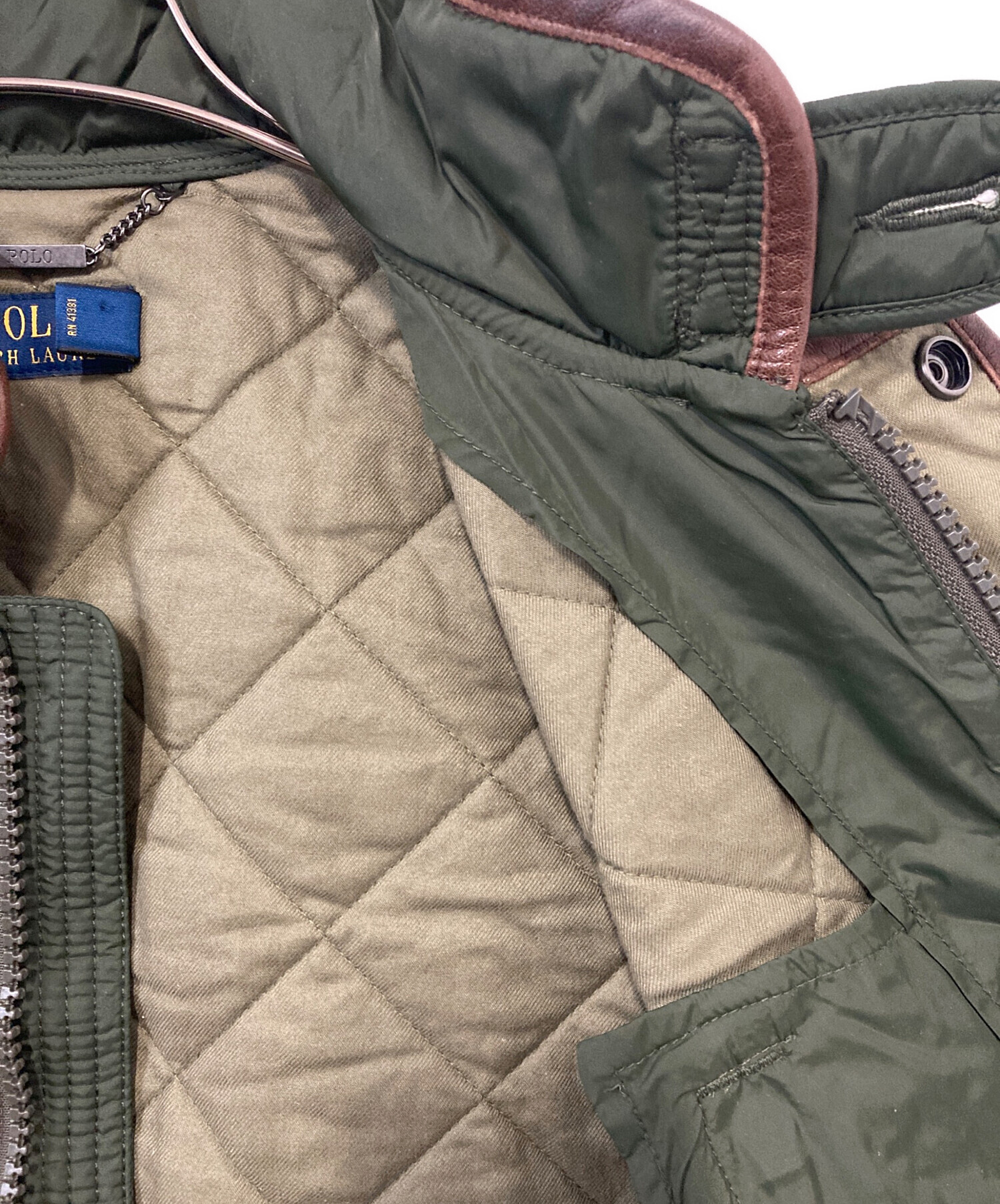 中古・古着通販】POLO RALPH LAUREN (ポロ・ラルフローレン) レザー