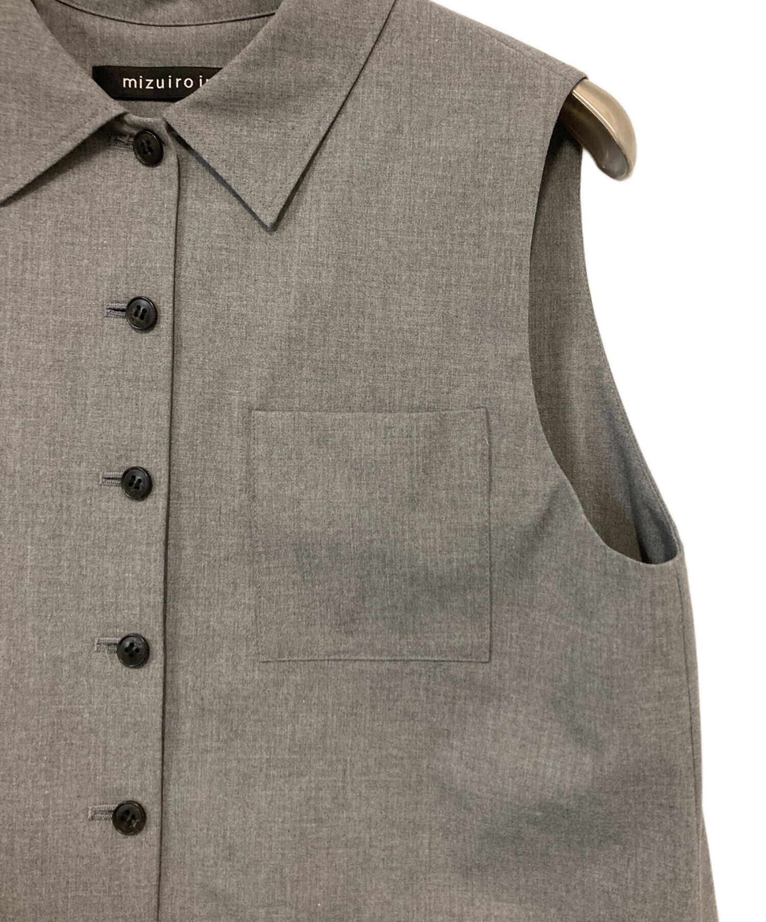 中古・古着通販】mizuiro-ind (ミズイロインド) オールインワン グレー
