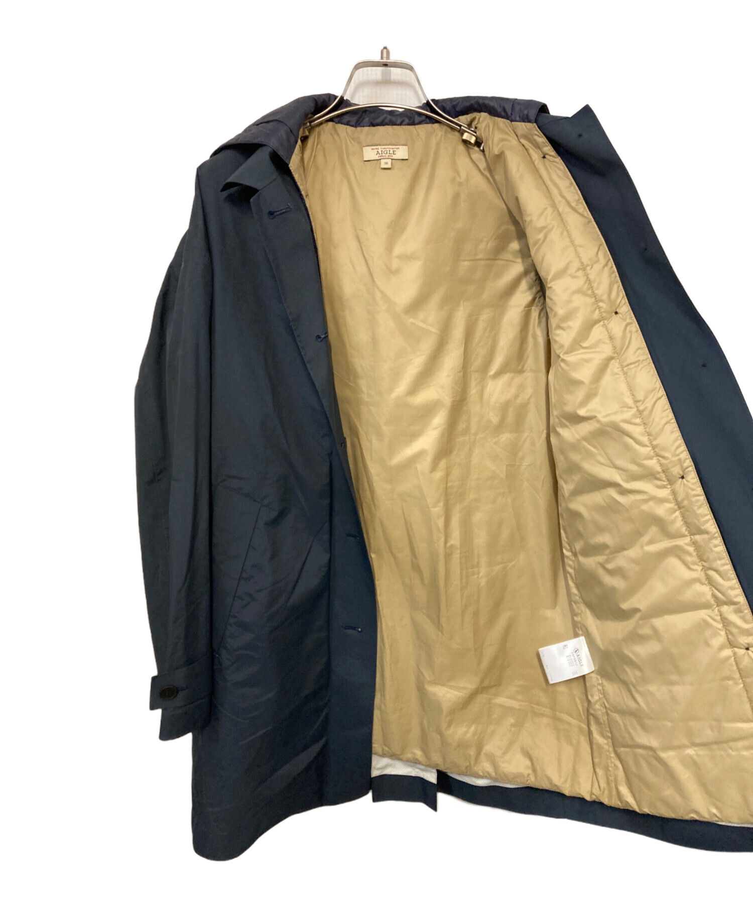 中古・古着通販】AIGLE (エーグル) 吸水速乾 2in1 ステンカラー
