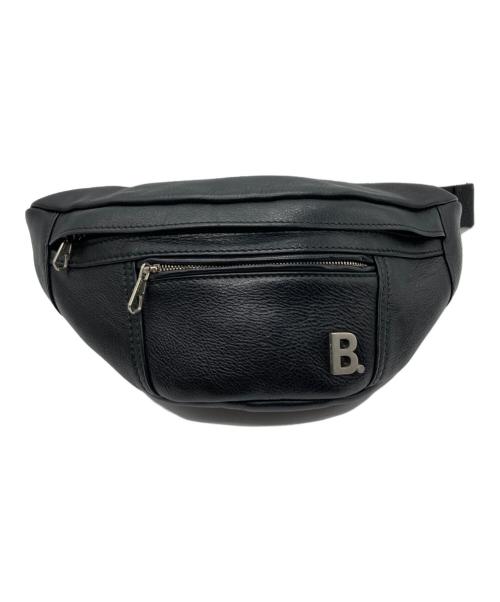 未使用級 バレンシアガ レザー ウエストバッグ グラフィック ブラック 3063001661028324_01_7721w.jpeg