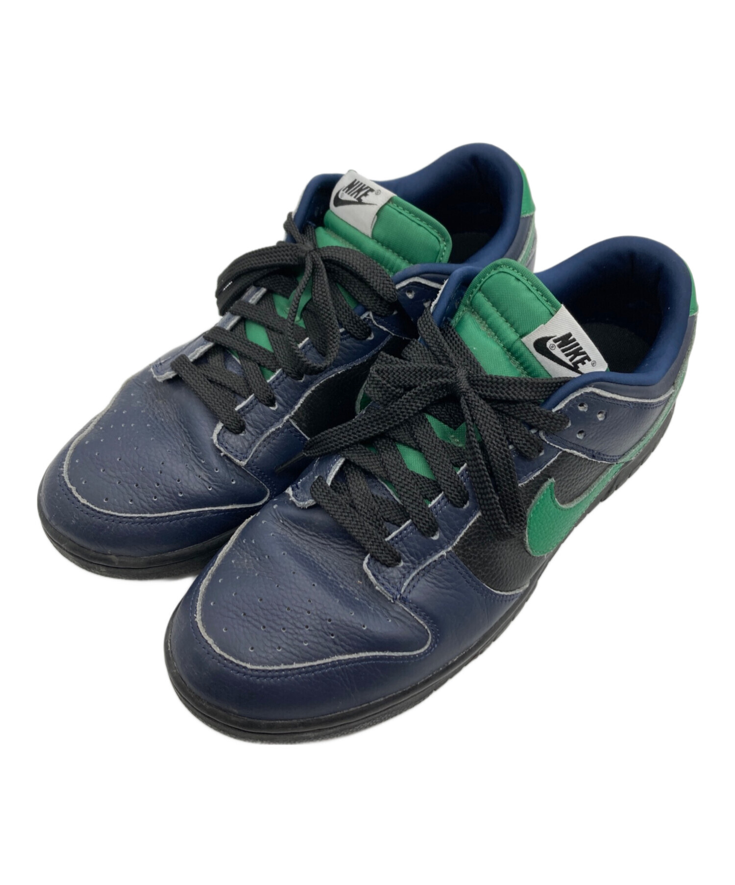 中古・古着通販】NIKE (ナイキ) DUNK LOW BY YOU グリーン×ネイビー 
