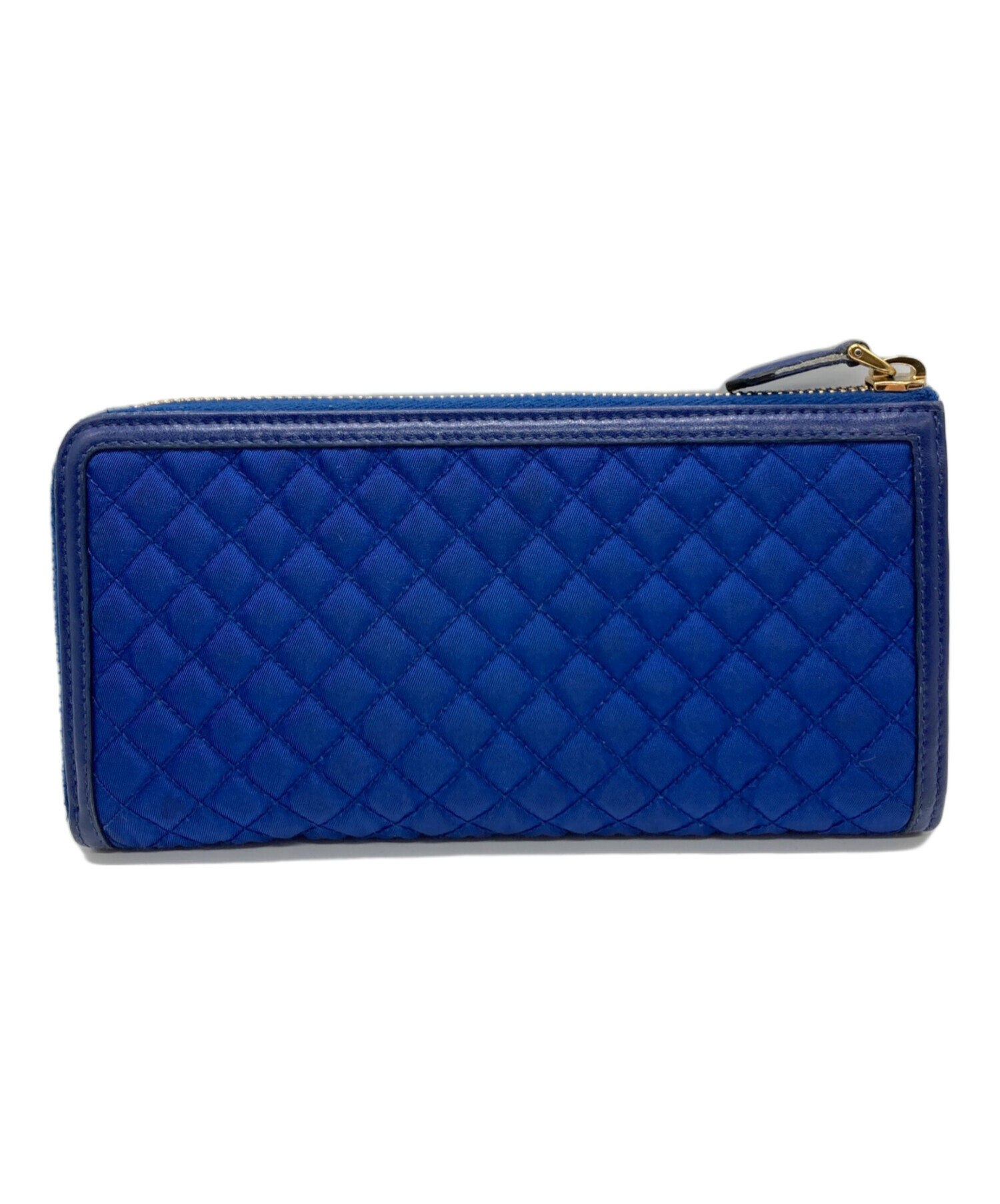 中古・古着通販】PRADA (プラダ) キルティングL字ファスナーウォレット 