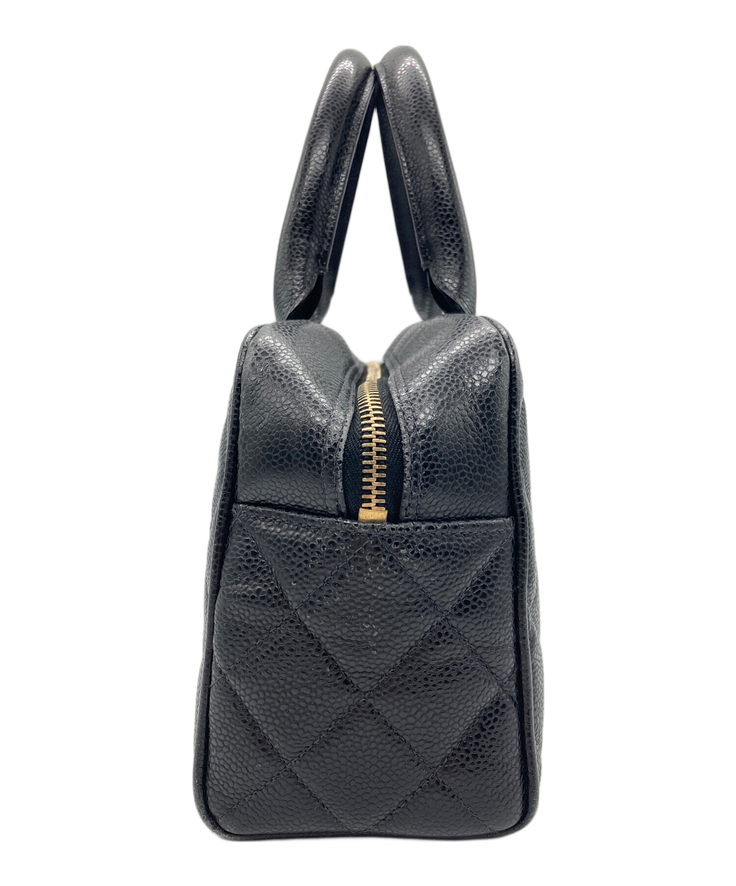 中古・古着通販】CHANEL (シャネル) キャビアスキンマトラッセミニ