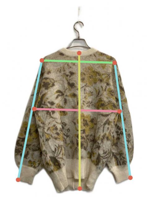 中古・古着通販】Ameri (アメリ) 3WAY NOSTALGIC RUG KNIT イエロー