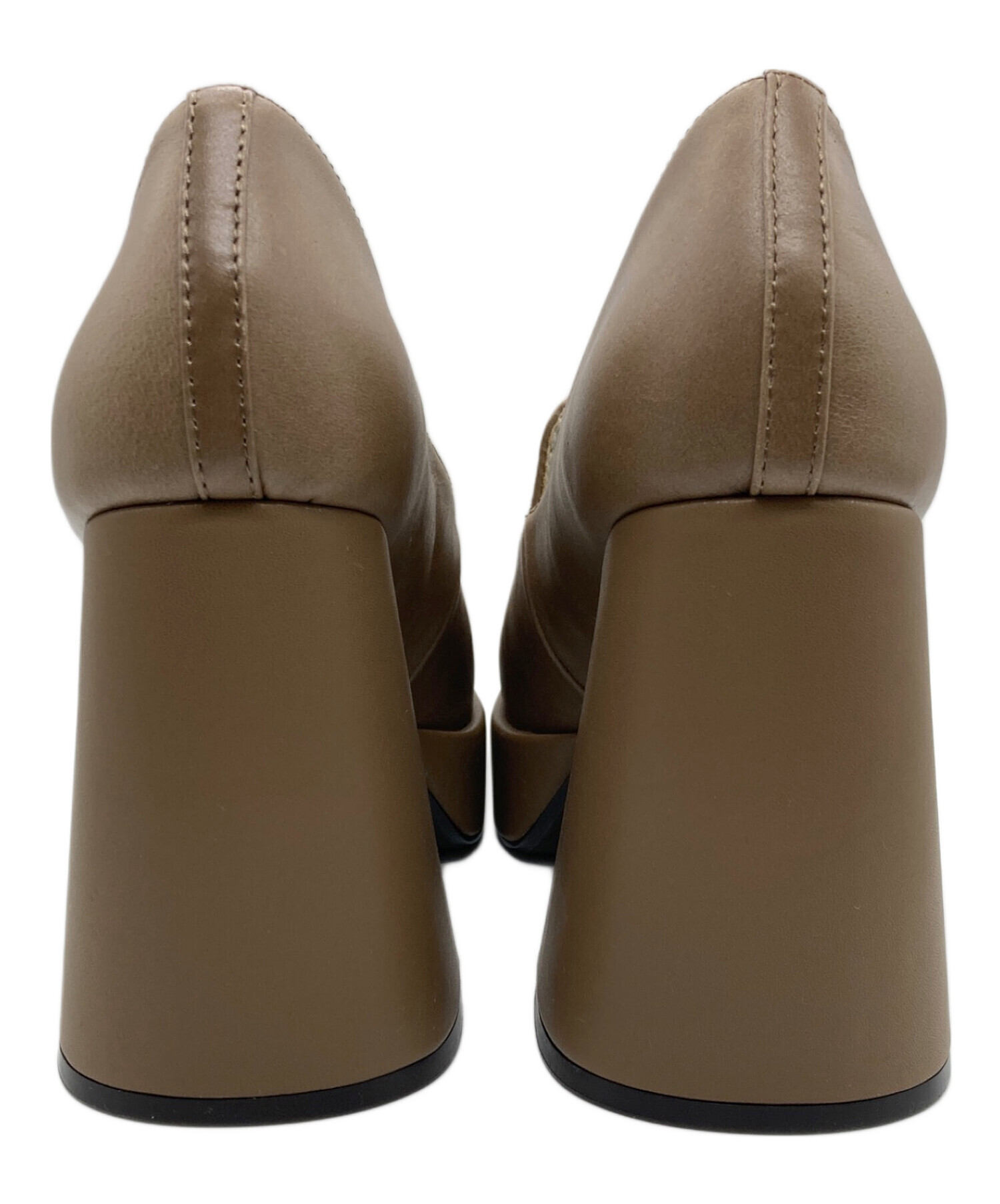中古・古着通販】Ameri (アメリ) PLATFORM SQUARE TOE LOAFER 