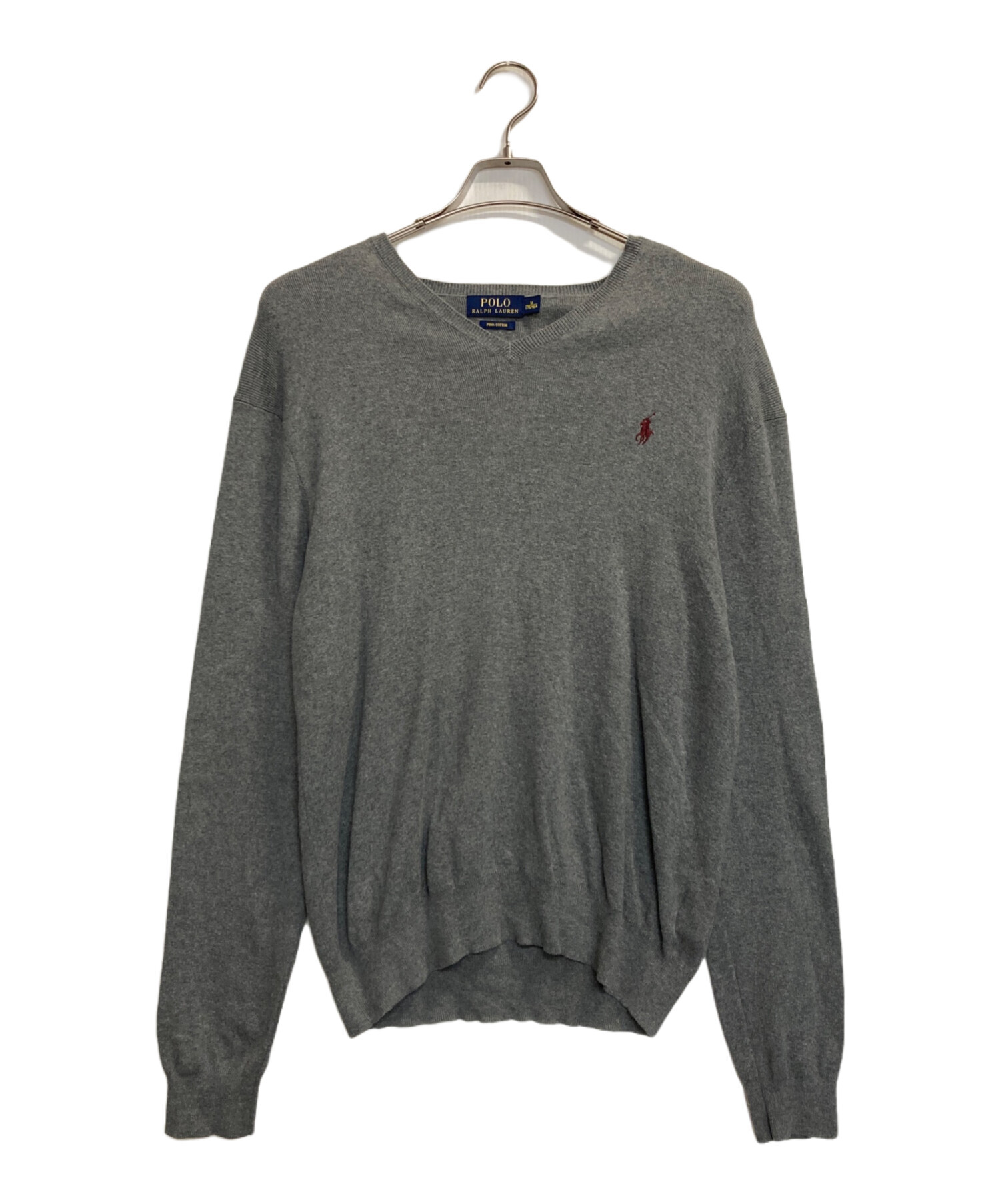 中古・古着通販】POLO RALPH LAUREN (ポロ・ラルフローレン) Vネック 
