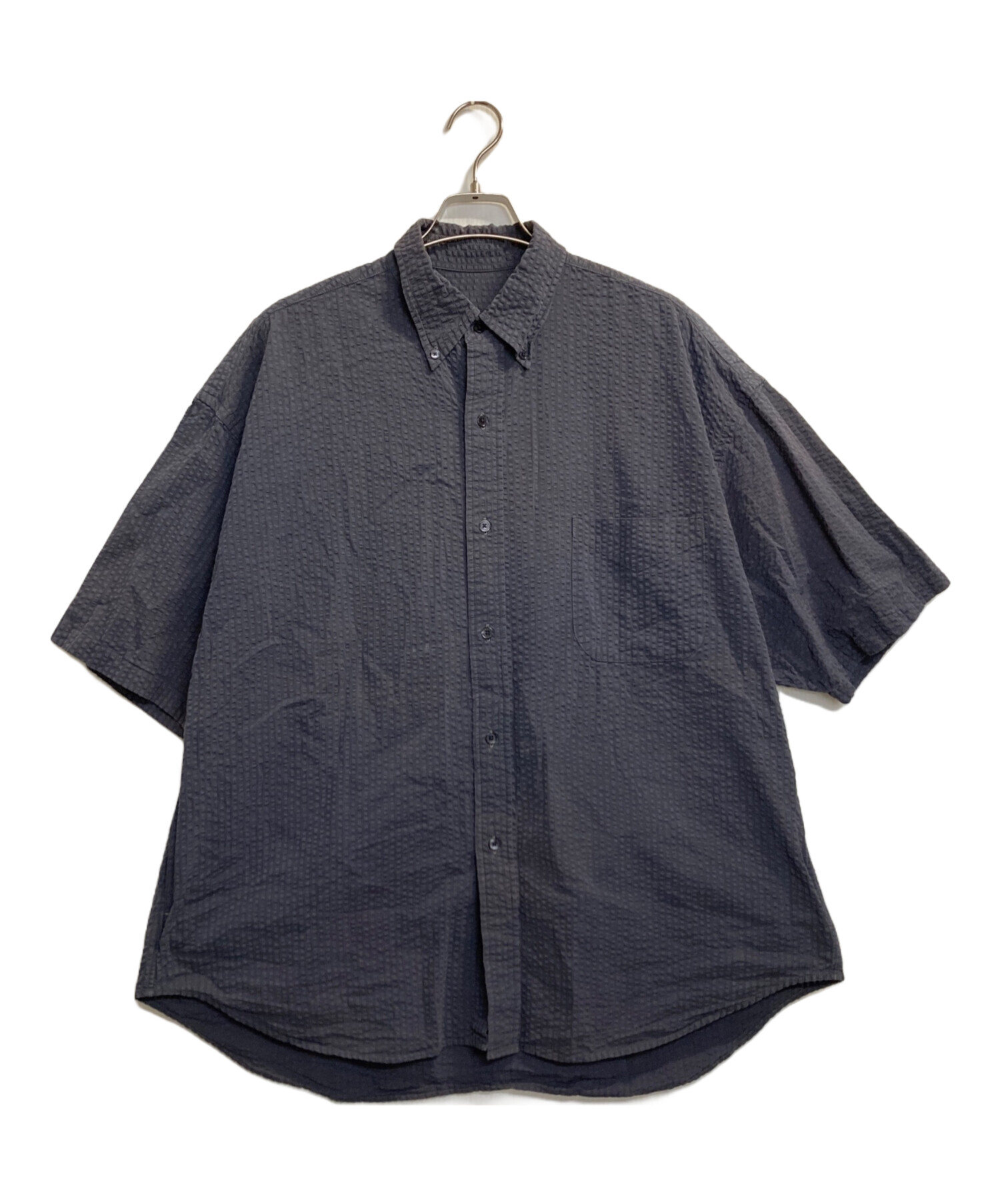 中古・古着通販】Koti (コティ) シアサッカーシャツ グレー サイズ:L