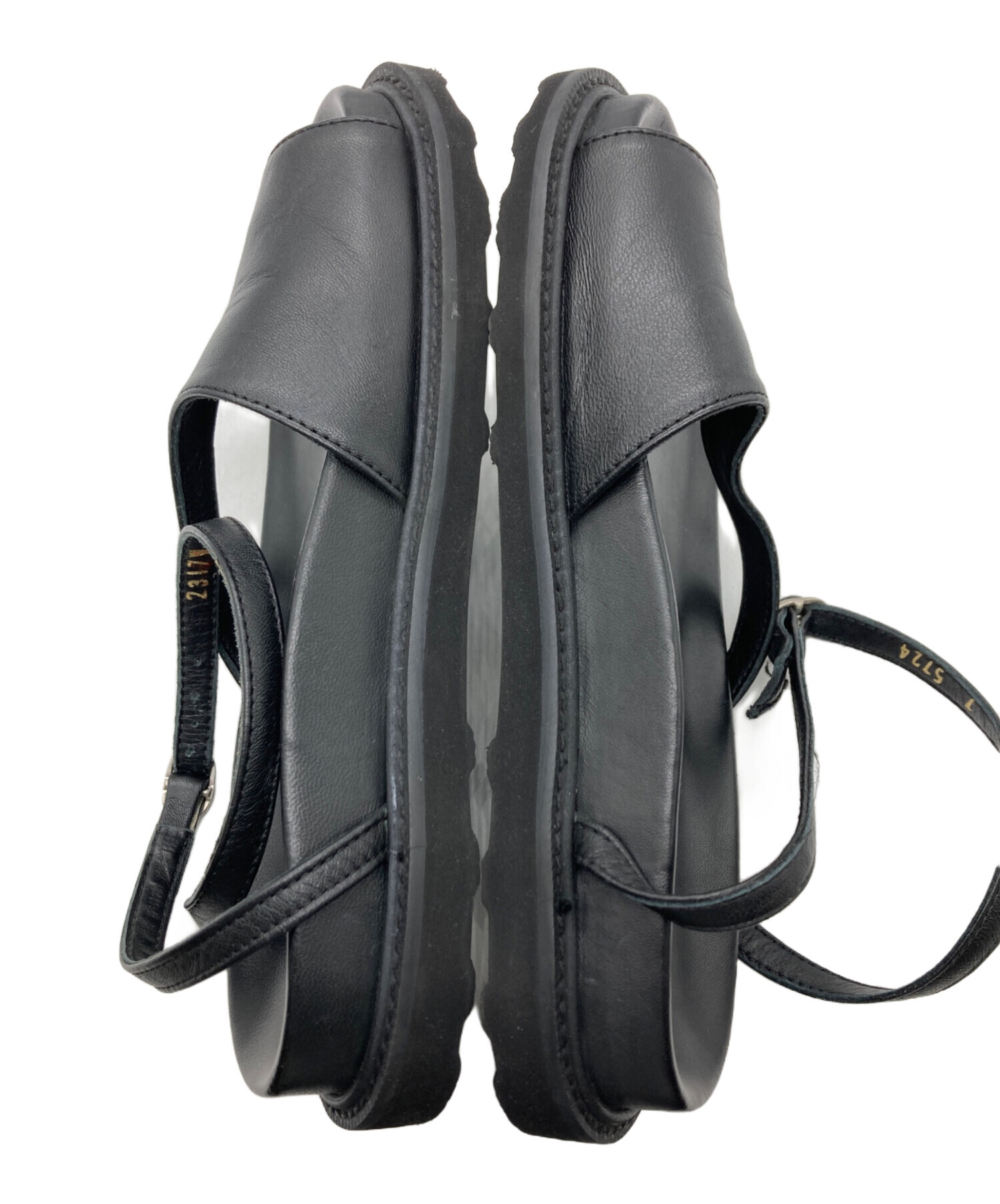 中古・古着通販】Caminando (カミナンド) レザーストラップサンダル
