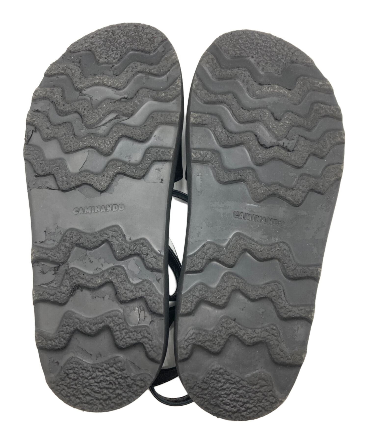 中古・古着通販】Caminando (カミナンド) レザーストラップサンダル